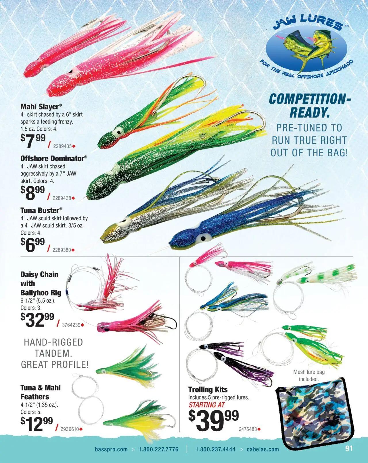 cabelas - Cabela's Saltwater Specialist 25 - from Wednesday 01/01 2025 - page: 91