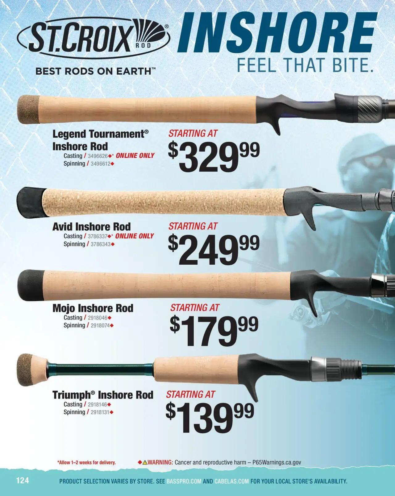 cabelas - Cabela's Saltwater Specialist 25 - from Wednesday 01/01 2025 - page: 124