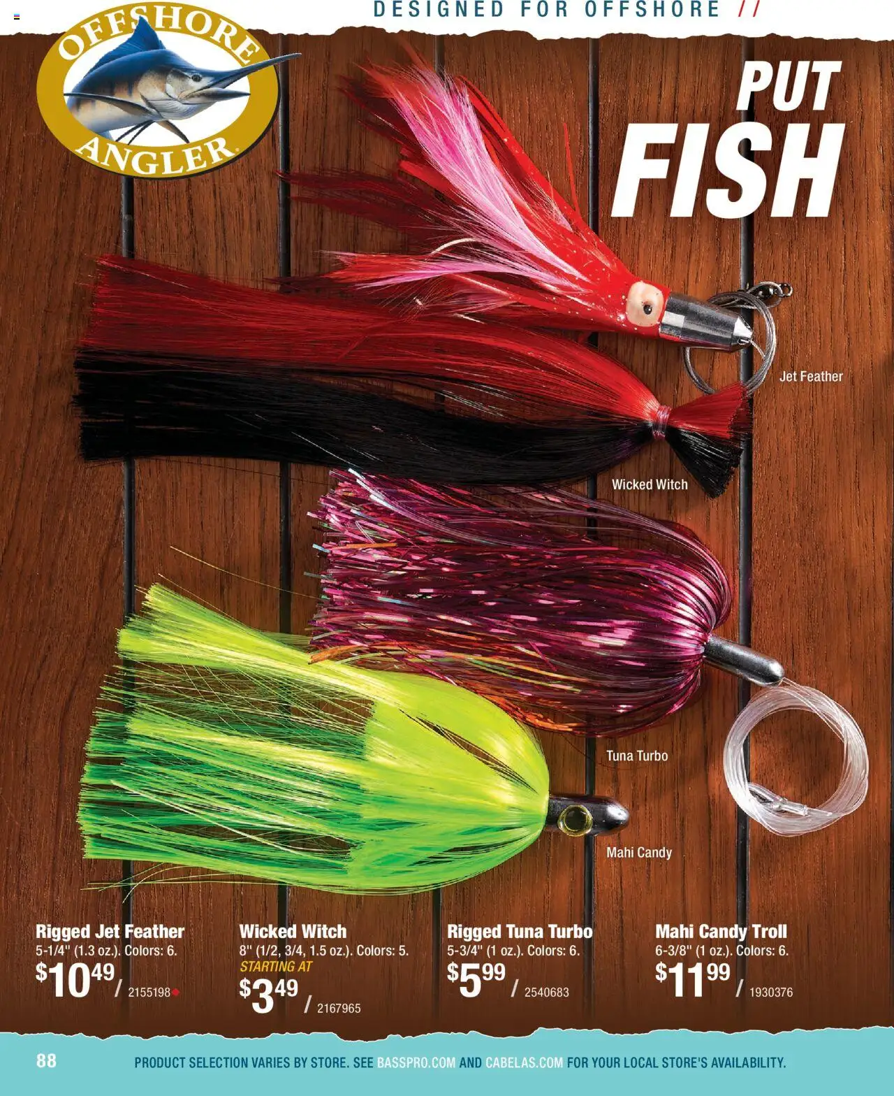 cabelas - Cabela's Saltwater Specialist 25 - from Wednesday 01/01 2025 - page: 88