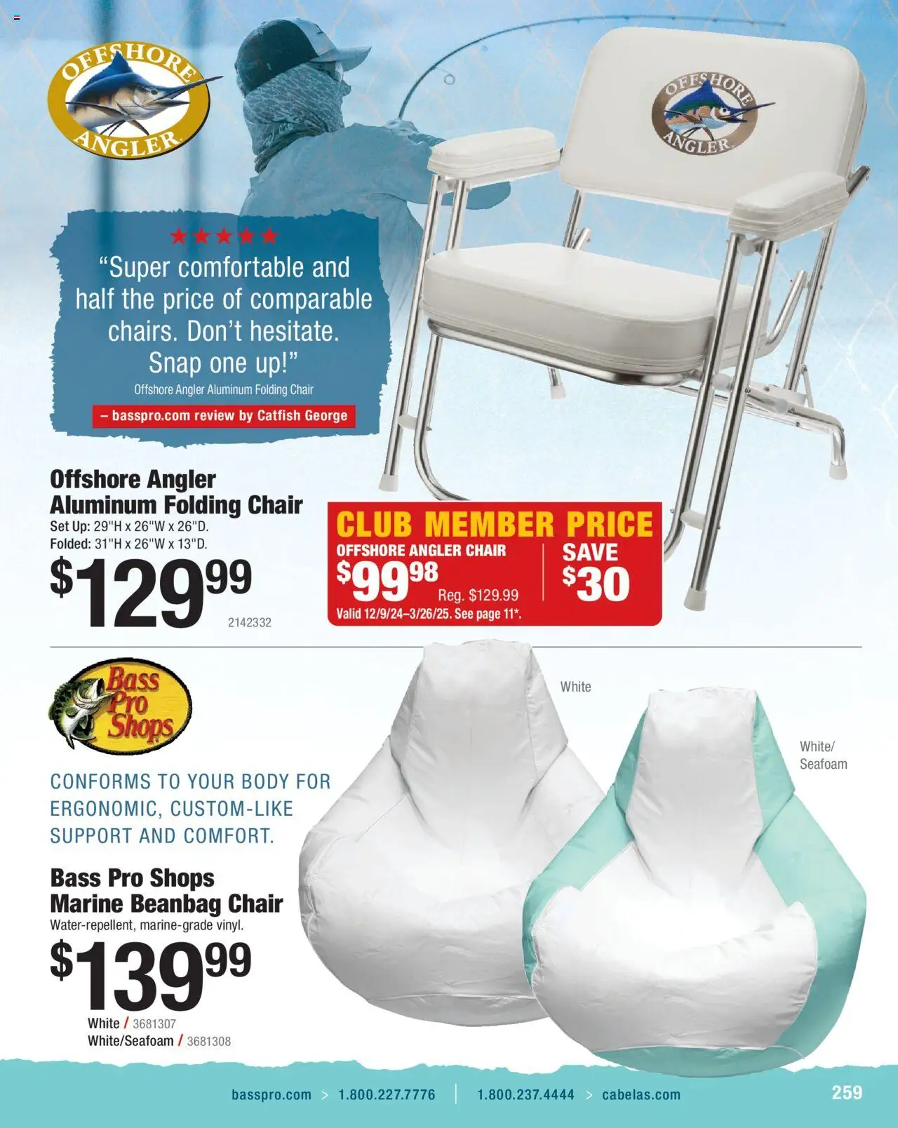 cabelas - Cabela's Saltwater Specialist 25 - from Wednesday 01/01 2025 - page: 259