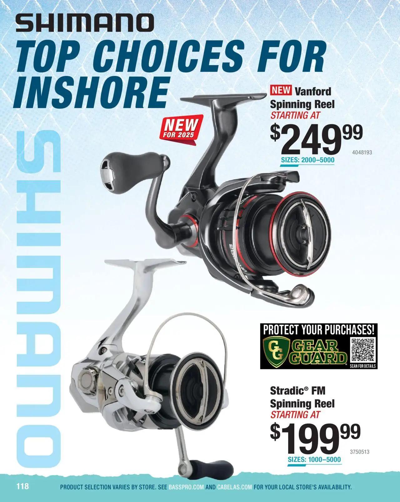 cabelas - Cabela's Saltwater Specialist 25 - from Wednesday 01/01 2025 - page: 118
