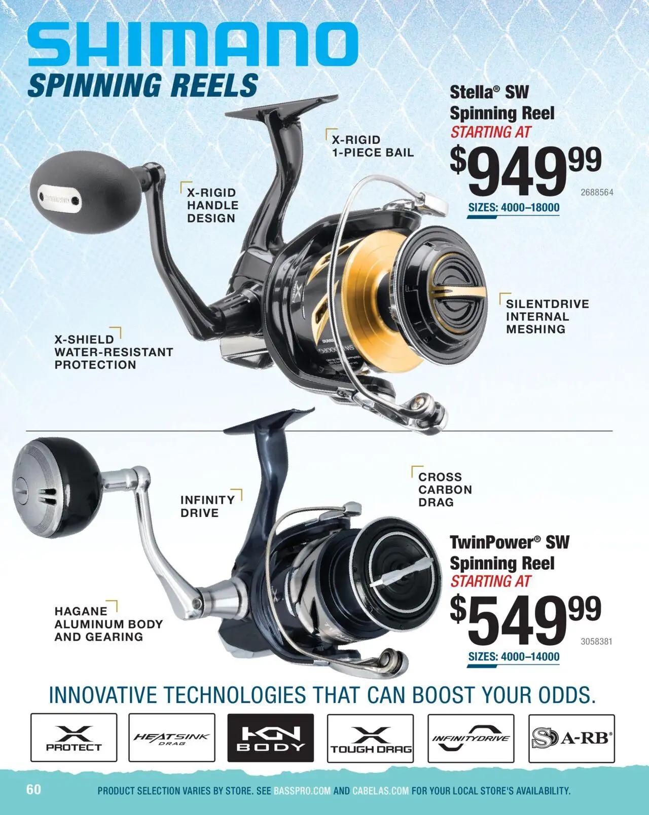 cabelas - Cabela's Saltwater Specialist 25 - from Wednesday 01/01 2025 - page: 60