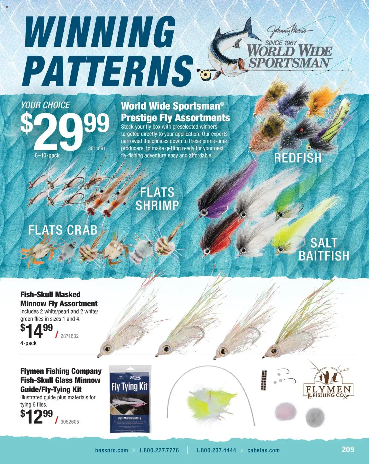 cabelas - Cabela's Saltwater Specialist 25 - from Wednesday 01/01 2025 - page: 209