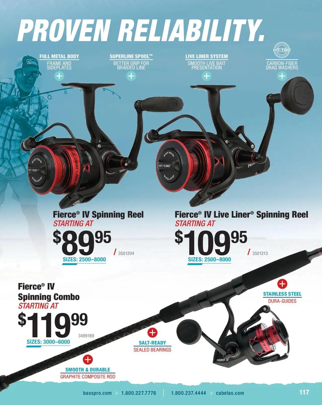 cabelas - Cabela's Saltwater Specialist 25 - from Wednesday 01/01 2025 - page: 117