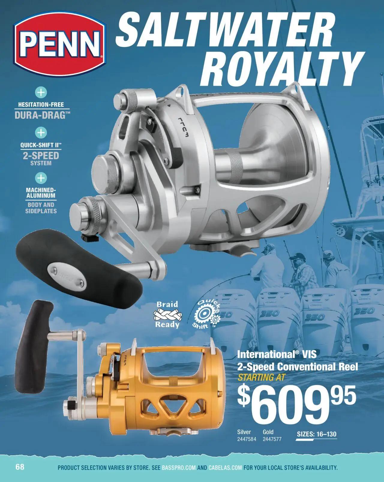 cabelas - Cabela's Saltwater Specialist 25 - from Wednesday 01/01 2025 - page: 68