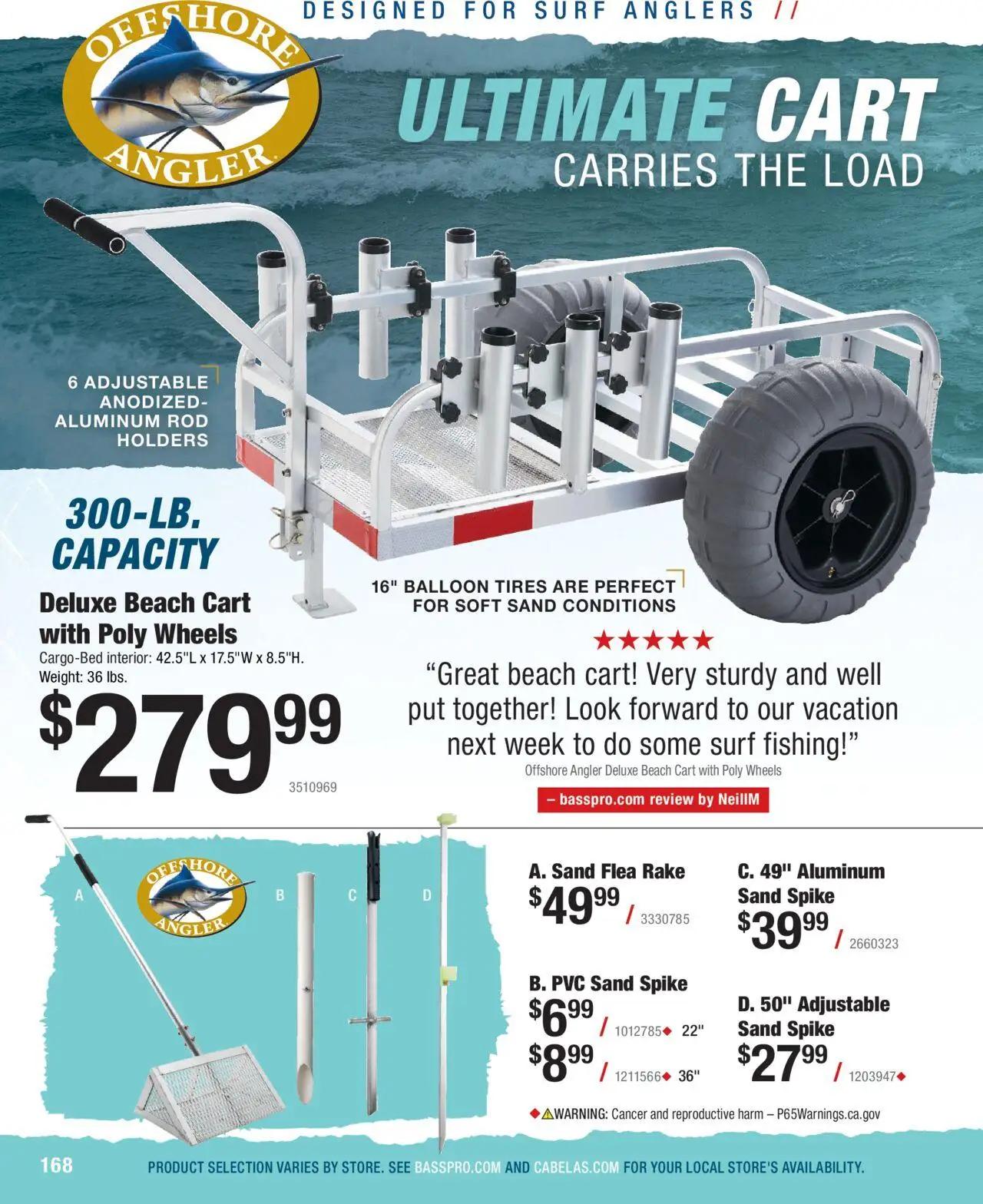 cabelas - Cabela's Saltwater Specialist 25 - from Wednesday 01/01 2025 - page: 168