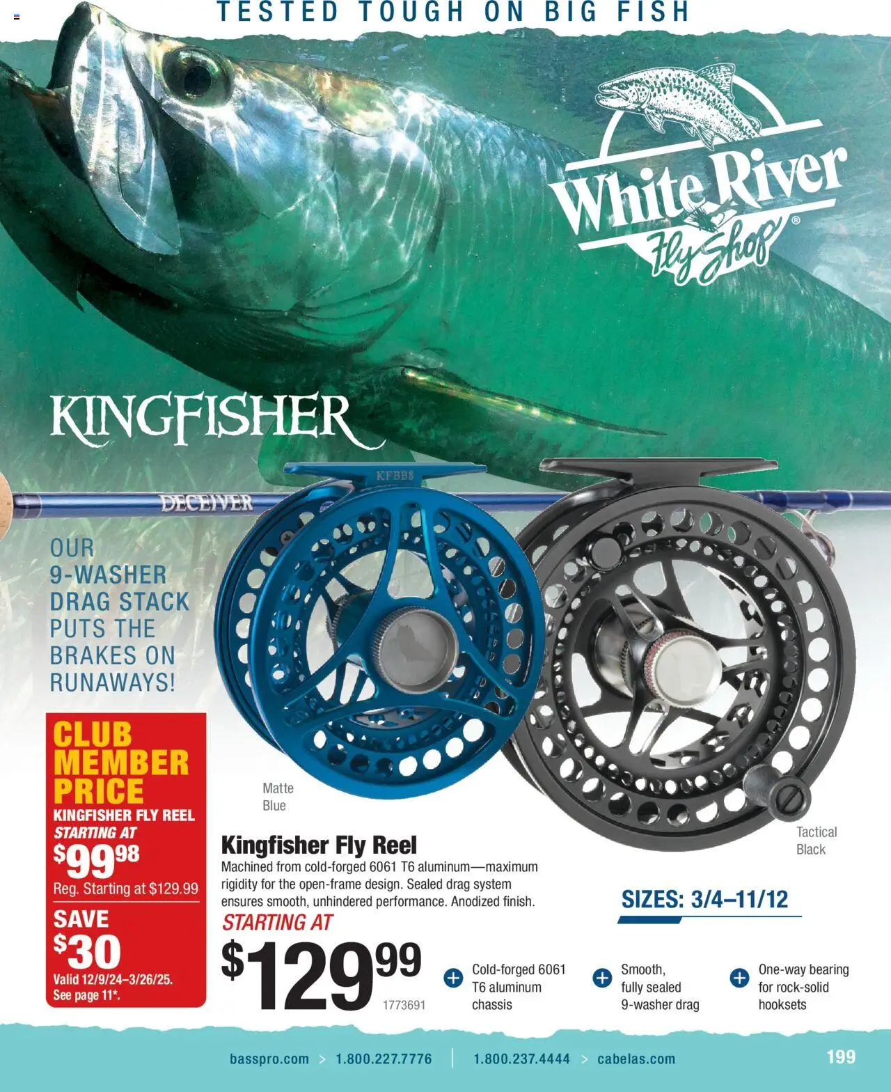 cabelas - Cabela's Saltwater Specialist 25 - from Wednesday 01/01 2025 - page: 199