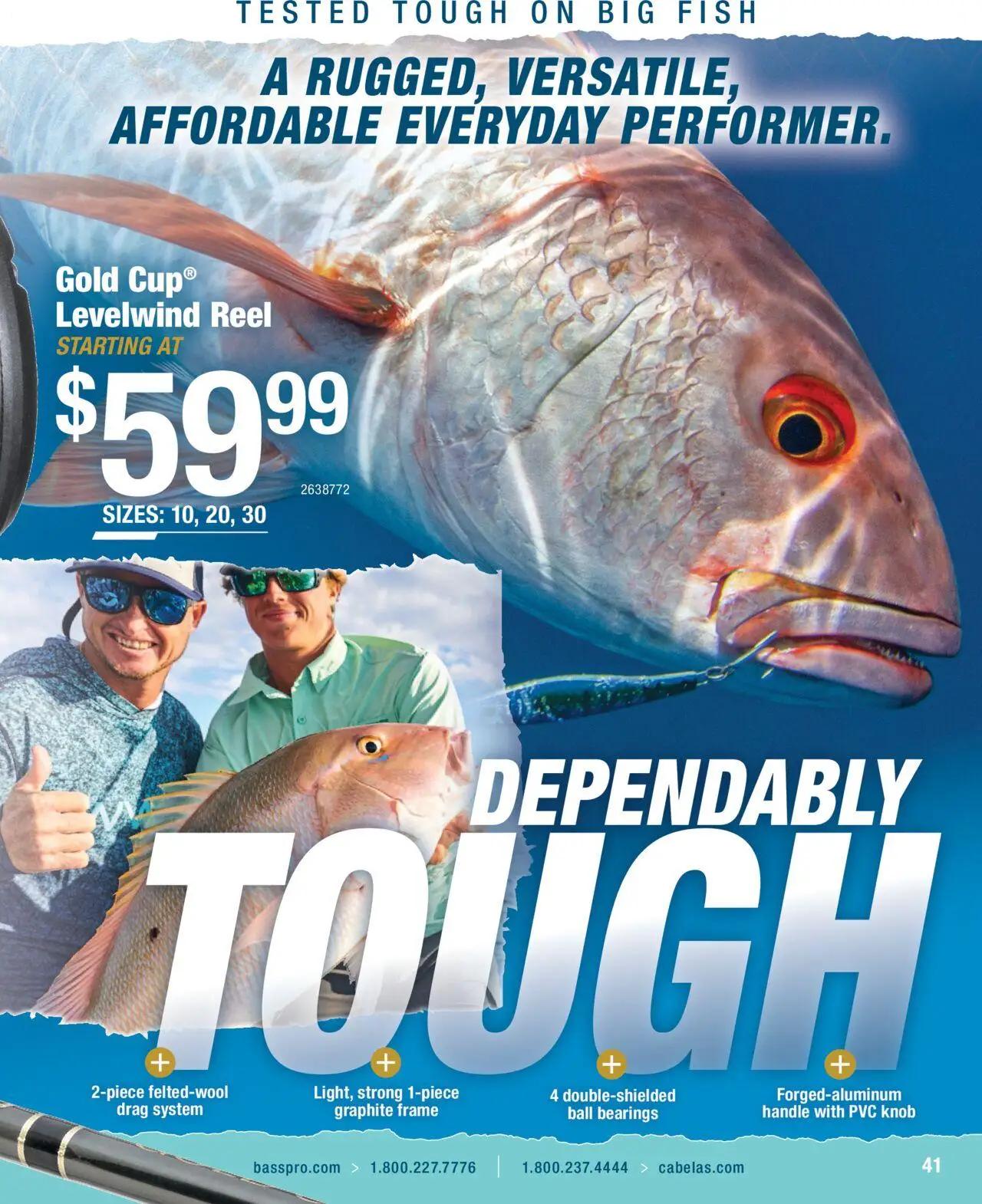 cabelas - Cabela's Saltwater Specialist 25 - from Wednesday 01/01 2025 - page: 41
