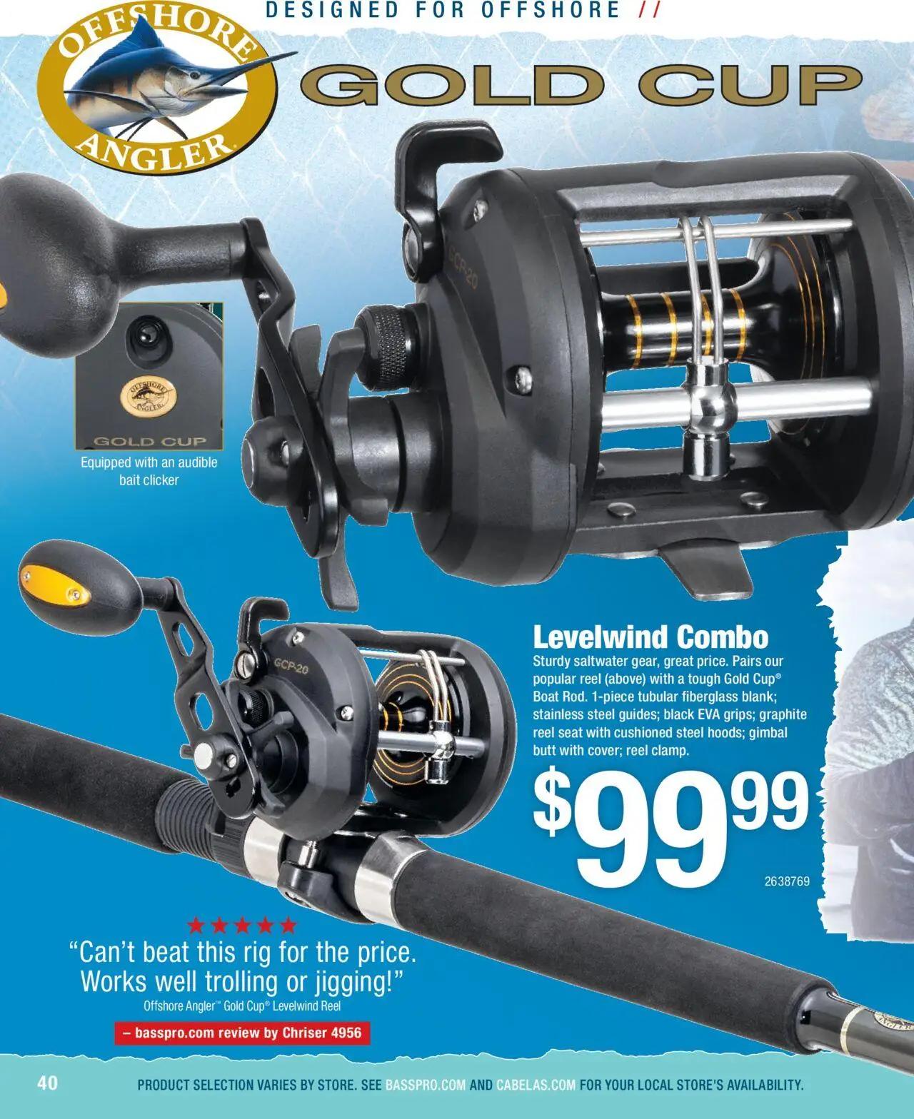 cabelas - Cabela's Saltwater Specialist 25 - from Wednesday 01/01 2025 - page: 40