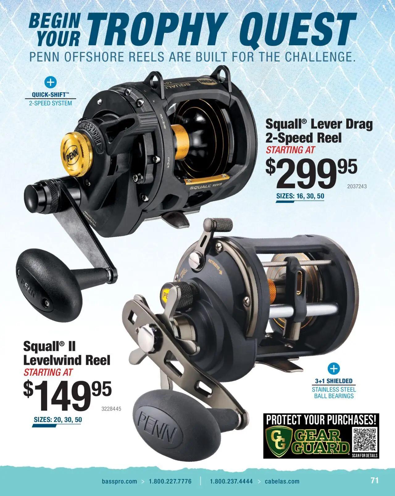 cabelas - Cabela's Saltwater Specialist 25 - from Wednesday 01/01 2025 - page: 71