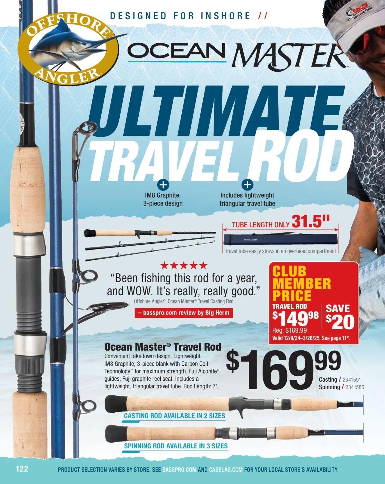 cabelas - Cabela's Saltwater Specialist 25 - from Wednesday 01/01 2025 - page: 122