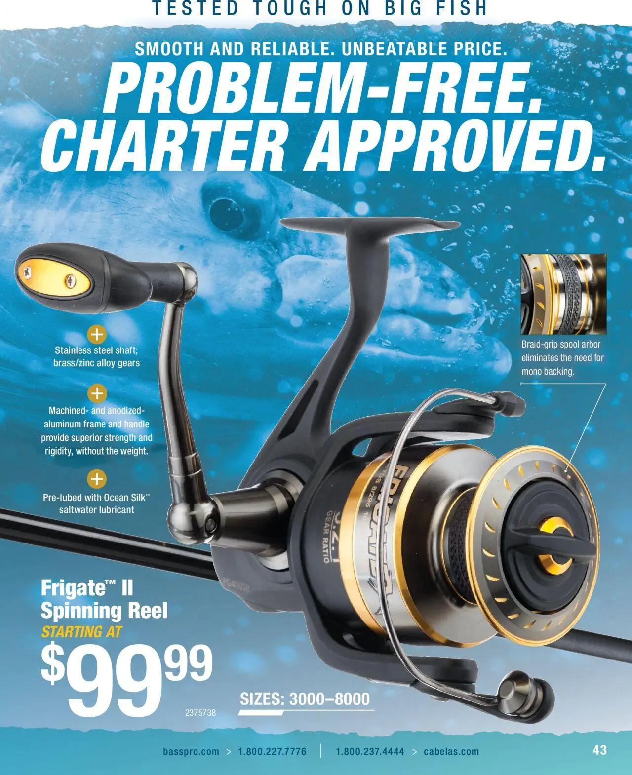 cabelas - Cabela's Saltwater Specialist 25 - from Wednesday 01/01 2025 - page: 43