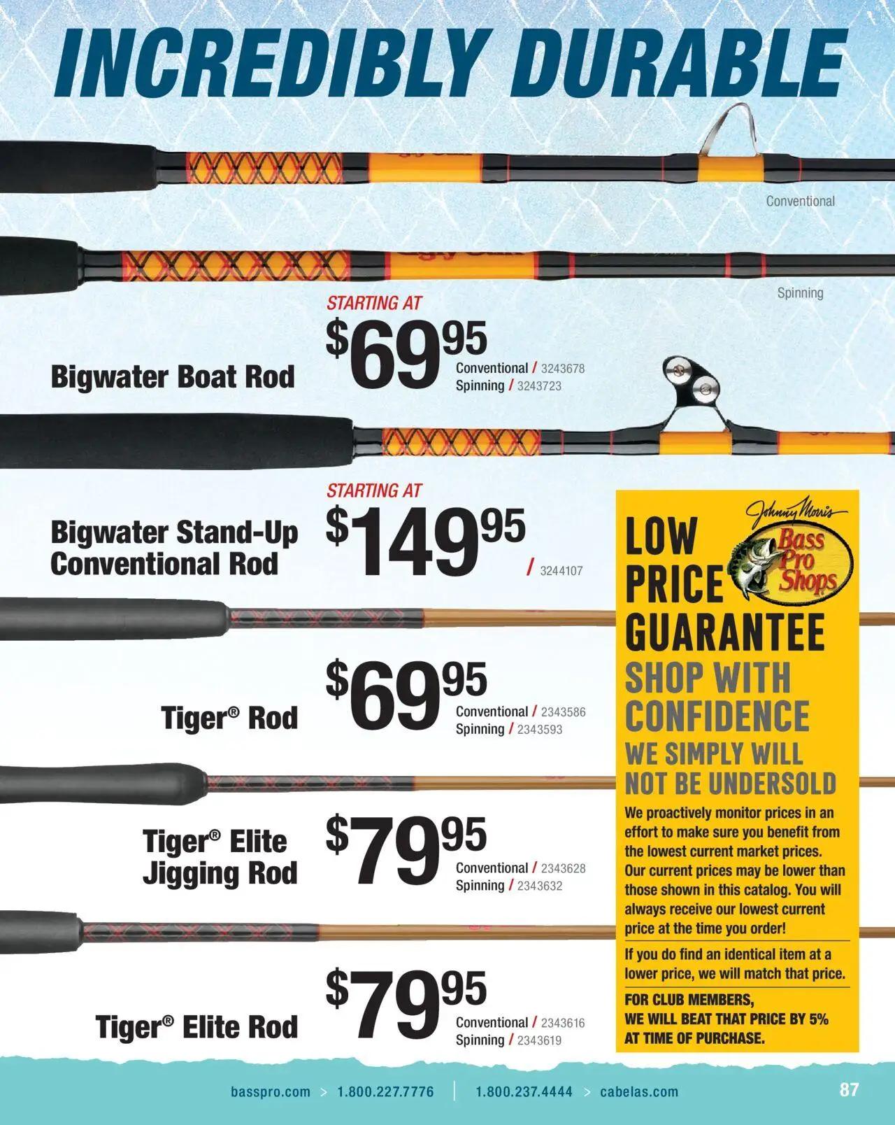 cabelas - Cabela's Saltwater Specialist 25 - from Wednesday 01/01 2025 - page: 87