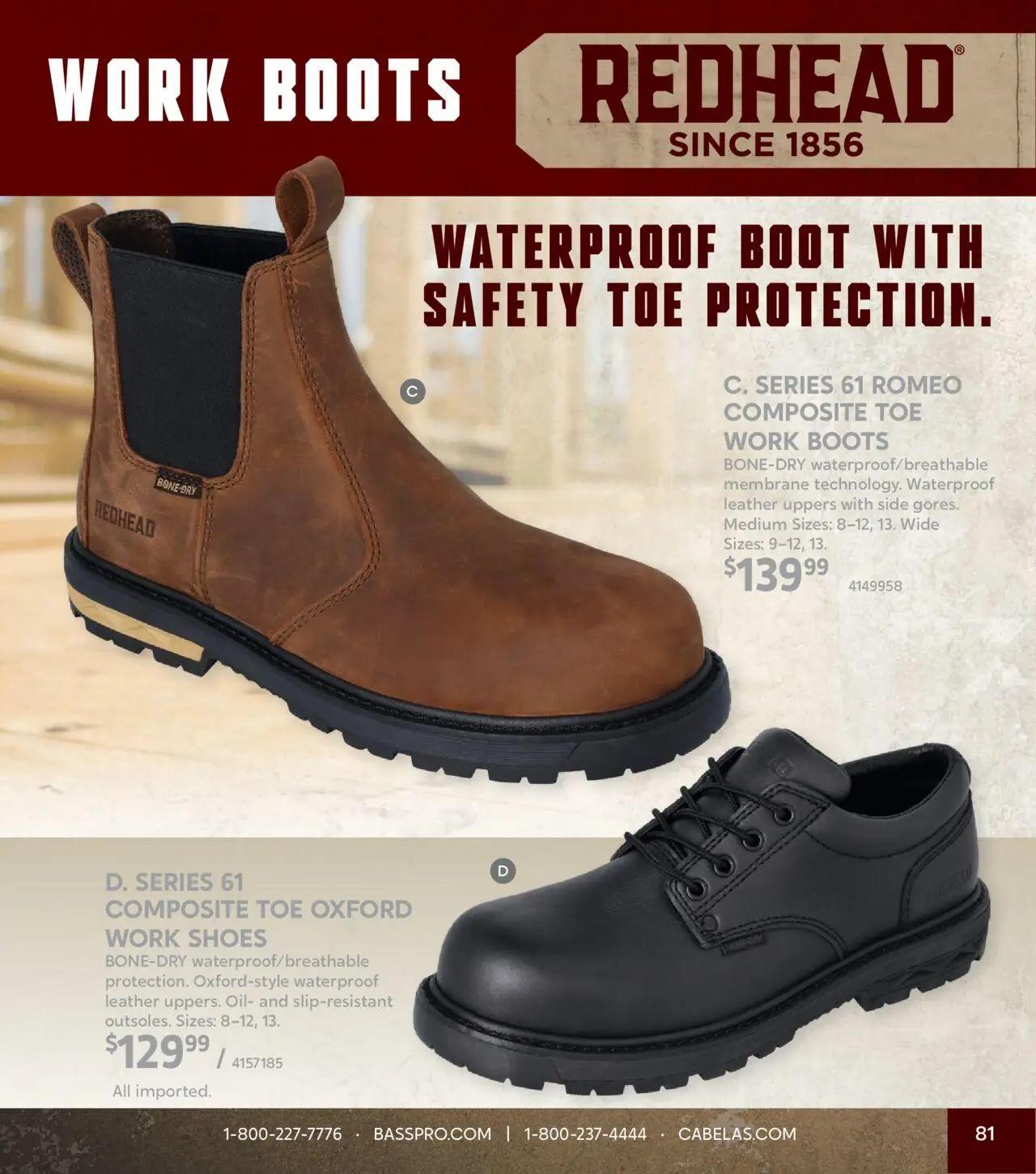 cabelas - Cabela's Fall Clothing 25 - from Wednesday 10/01 2025 - page: 81