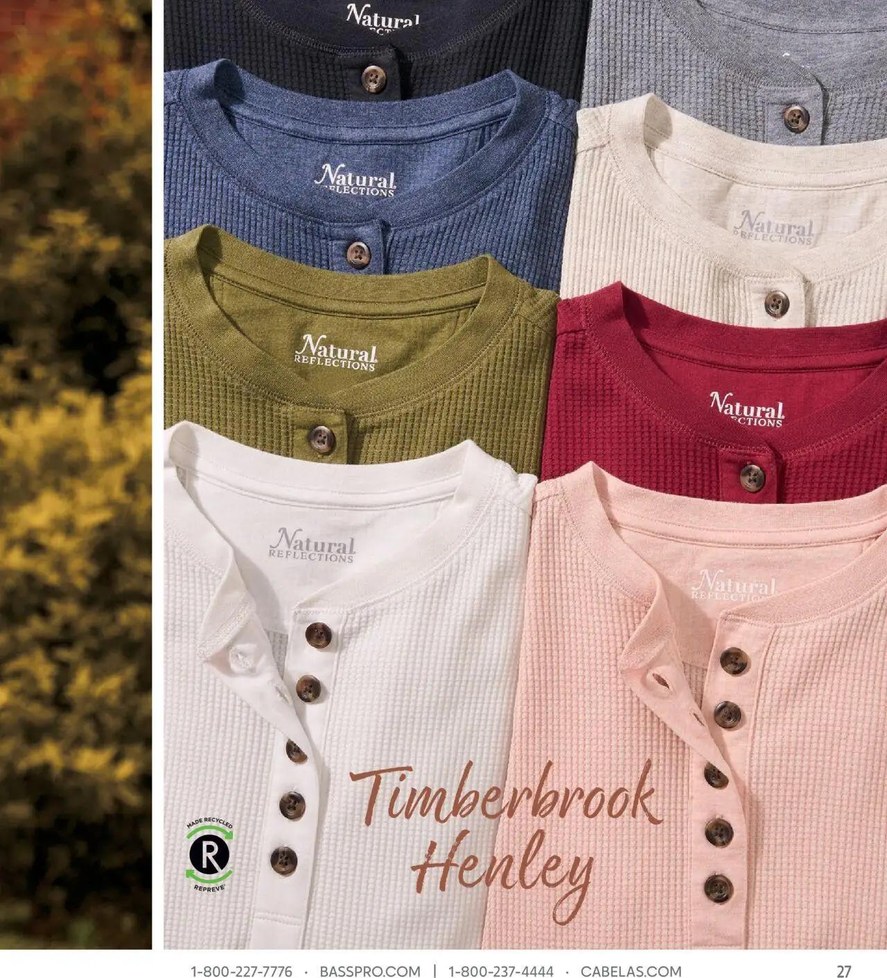 cabelas - Cabela's Fall Clothing 25 - from Wednesday 10/01 2025 - page: 27