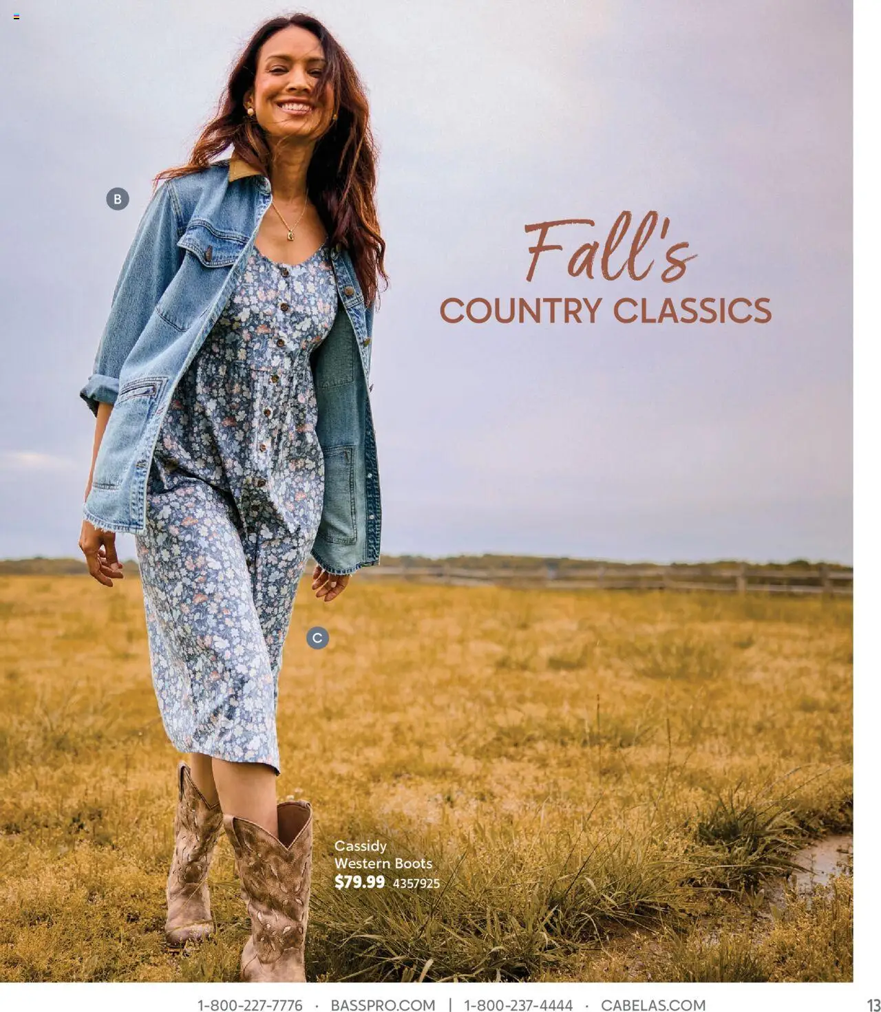 cabelas - Cabela's Fall Clothing 25 - from Wednesday 10/01 2025 - page: 13
