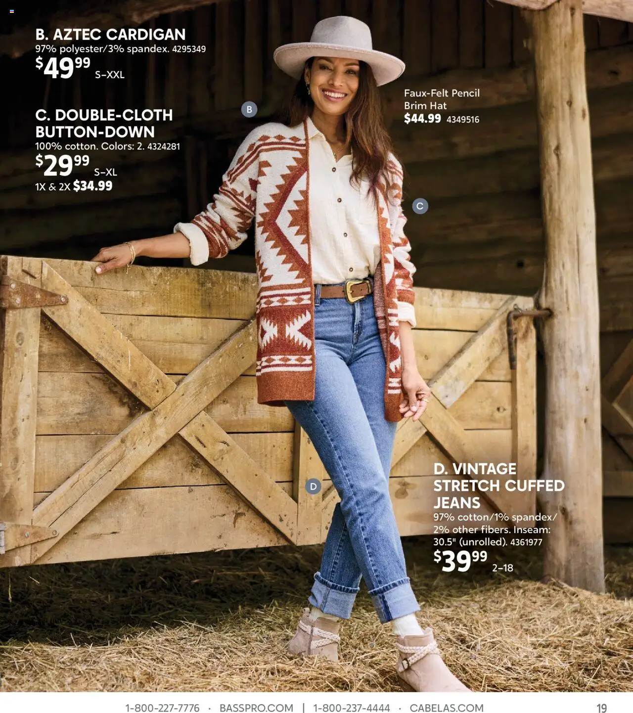 cabelas - Cabela's Fall Clothing 25 - from Wednesday 10/01 2025 - page: 19