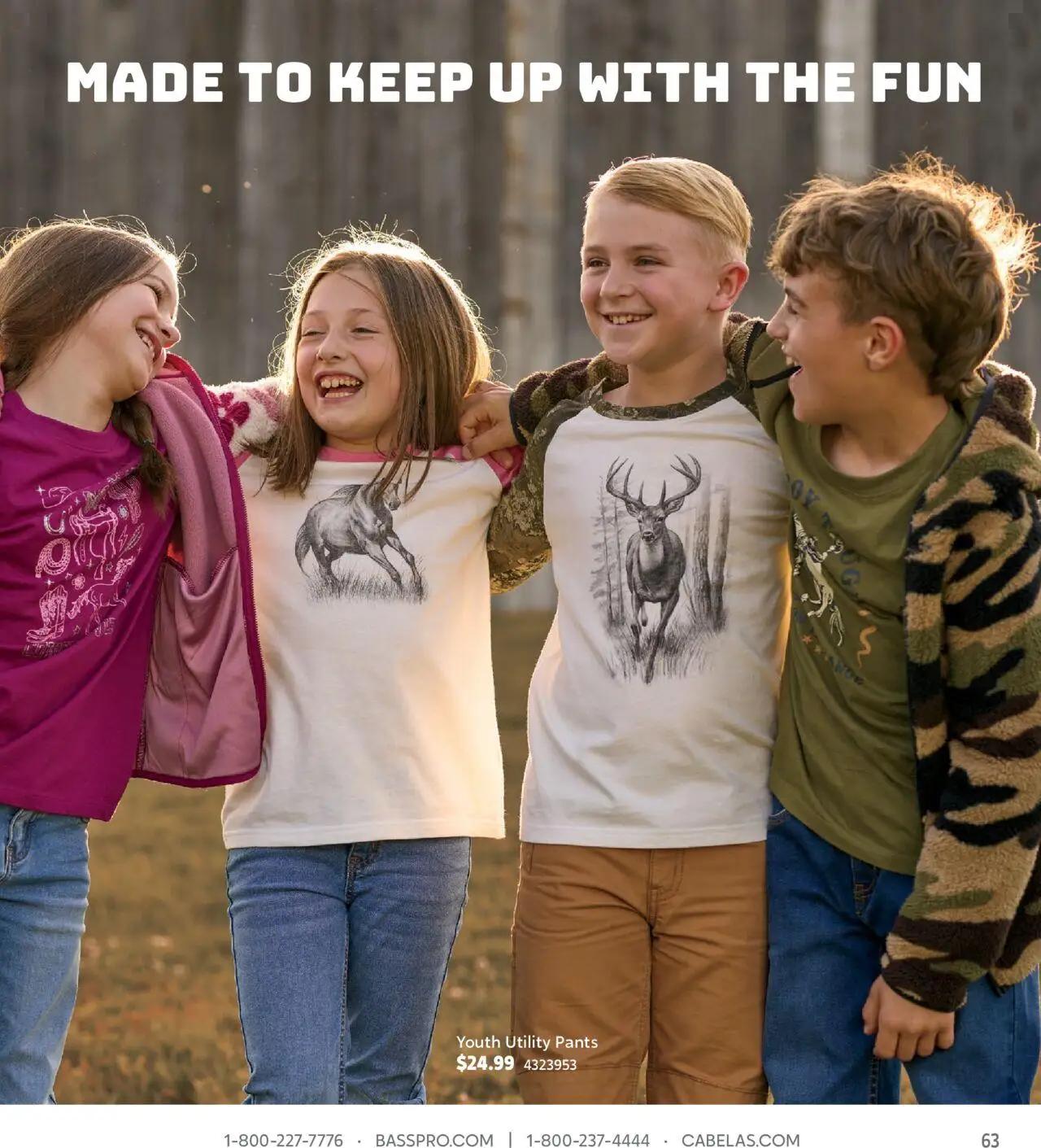 cabelas - Cabela's Fall Clothing 25 - from Wednesday 10/01 2025 - page: 63