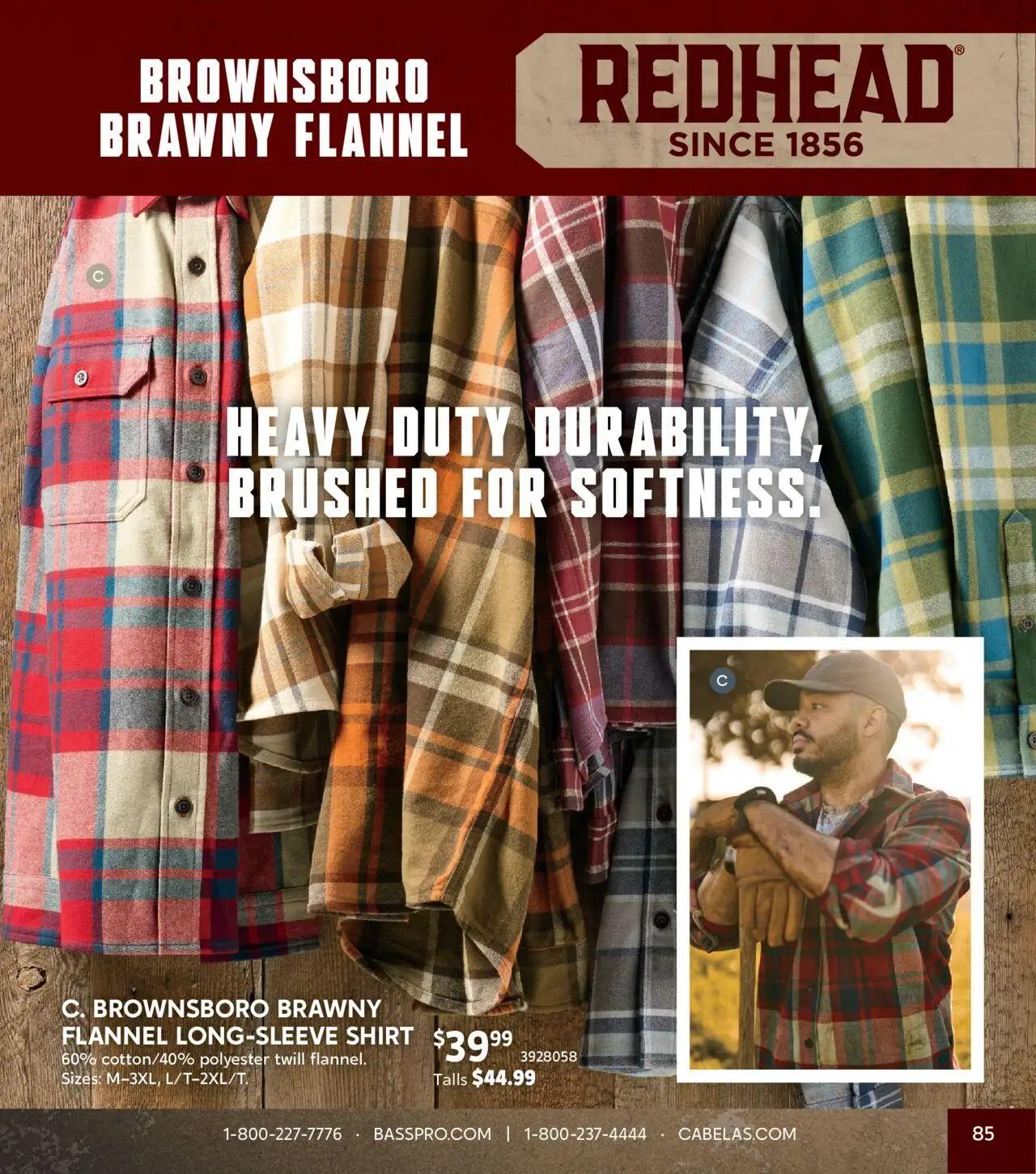 cabelas - Cabela's Fall Clothing 25 - from Wednesday 10/01 2025 - page: 85