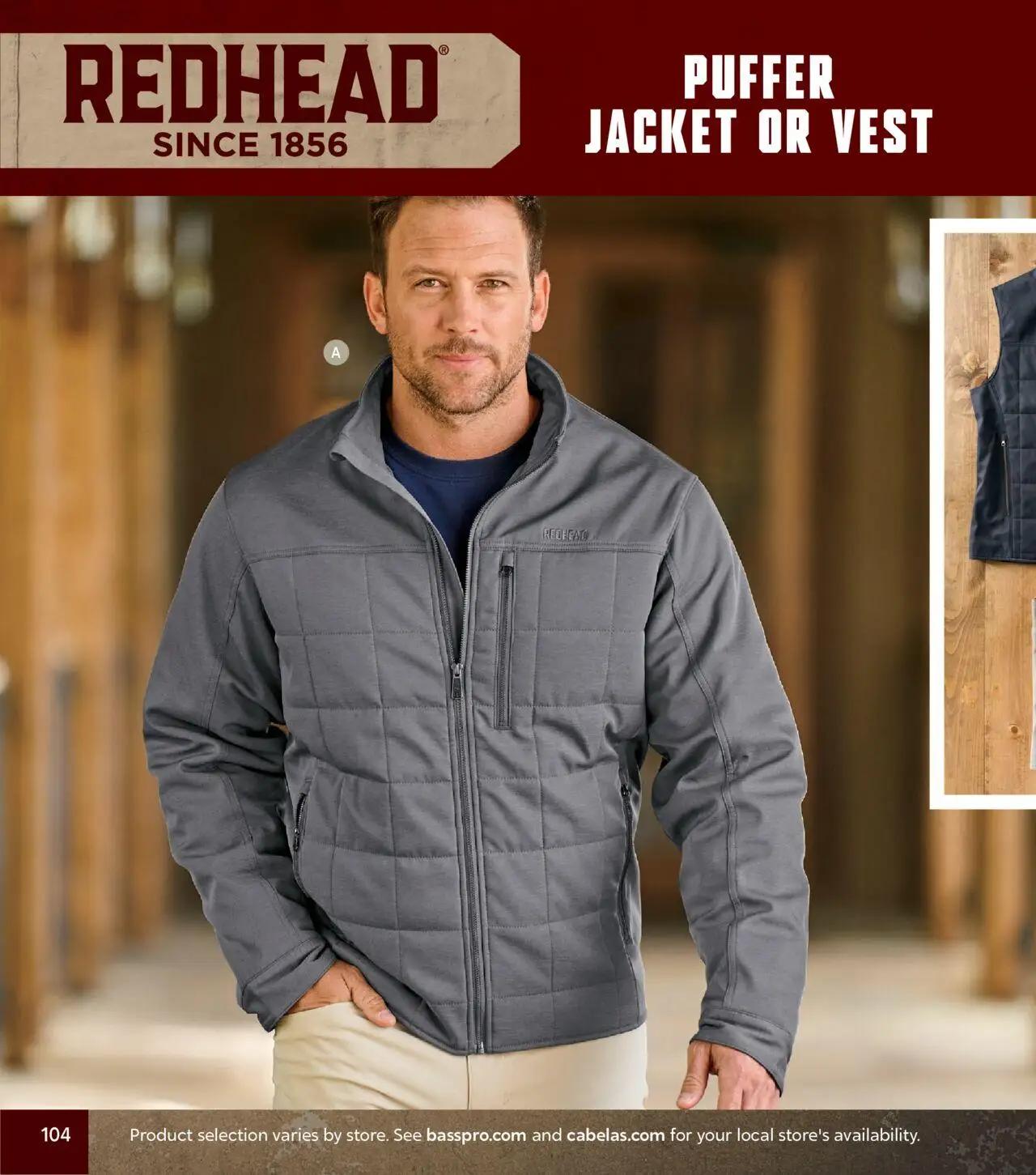 cabelas - Cabela's Fall Clothing 25 - from Wednesday 10/01 2025 - page: 104