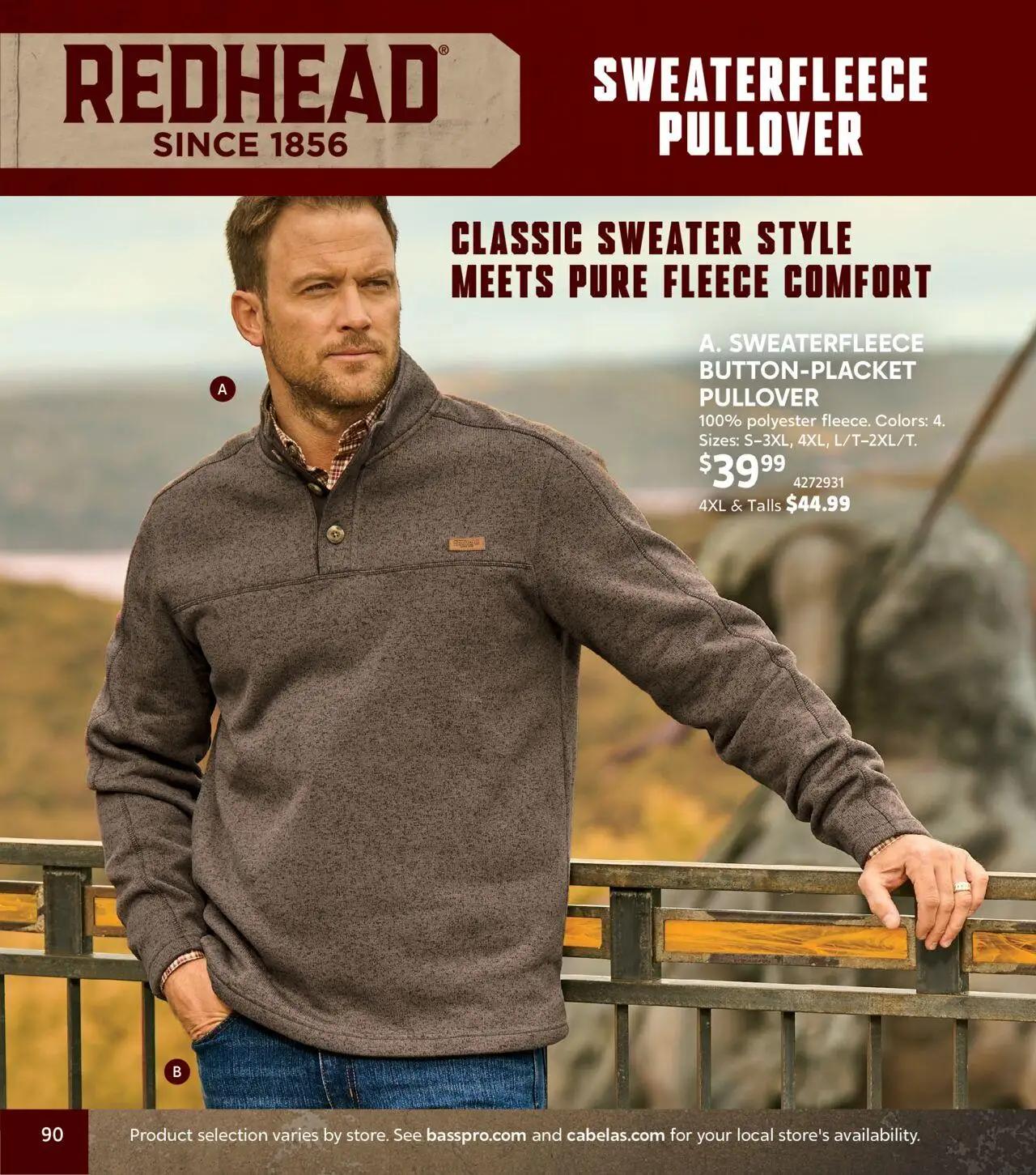 cabelas - Cabela's Fall Clothing 25 - from Wednesday 10/01 2025 - page: 90
