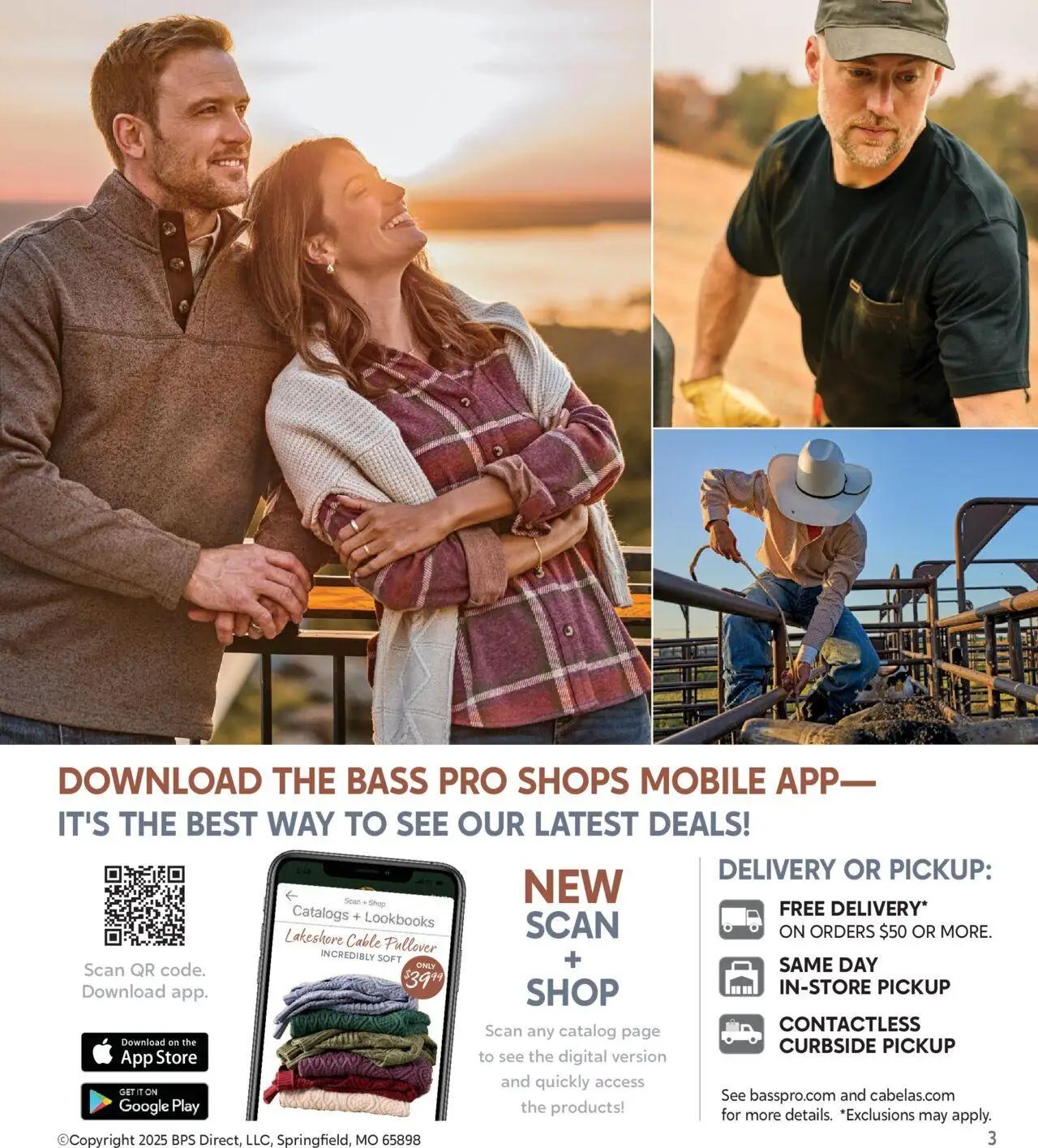 cabelas - Cabela's Fall Clothing 25 - from Wednesday 10/01 2025 - page: 3