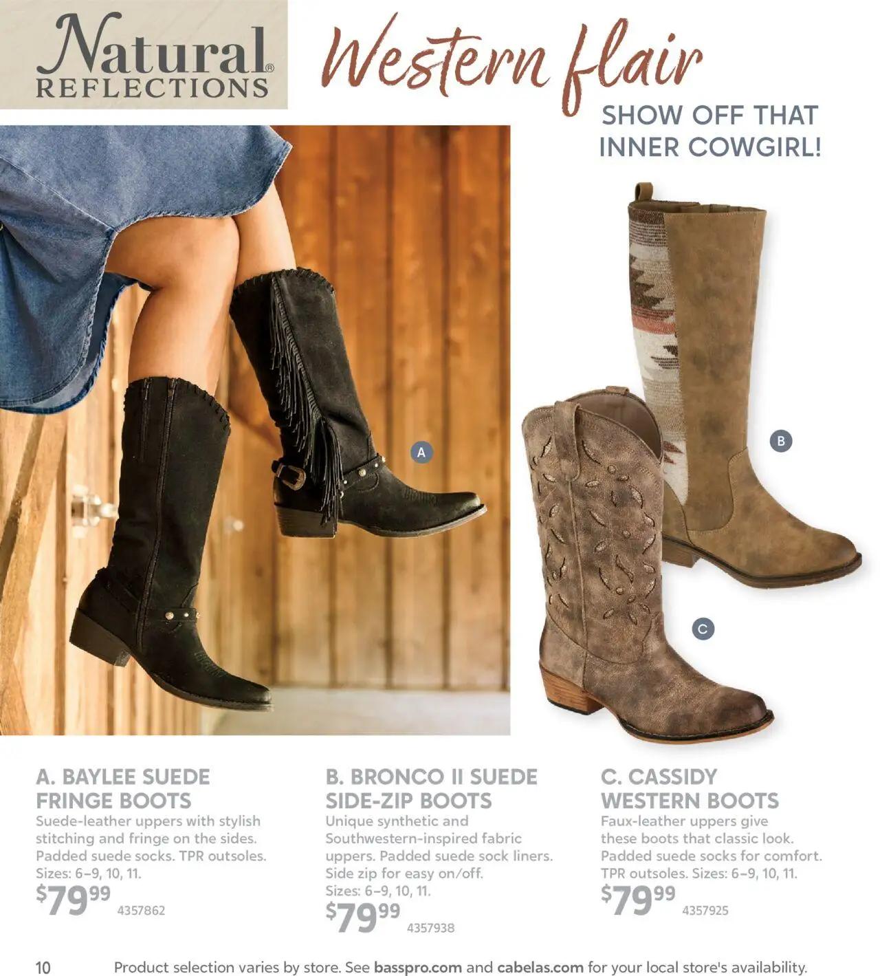 cabelas - Cabela's Fall Clothing 25 - from Wednesday 10/01 2025 - page: 10