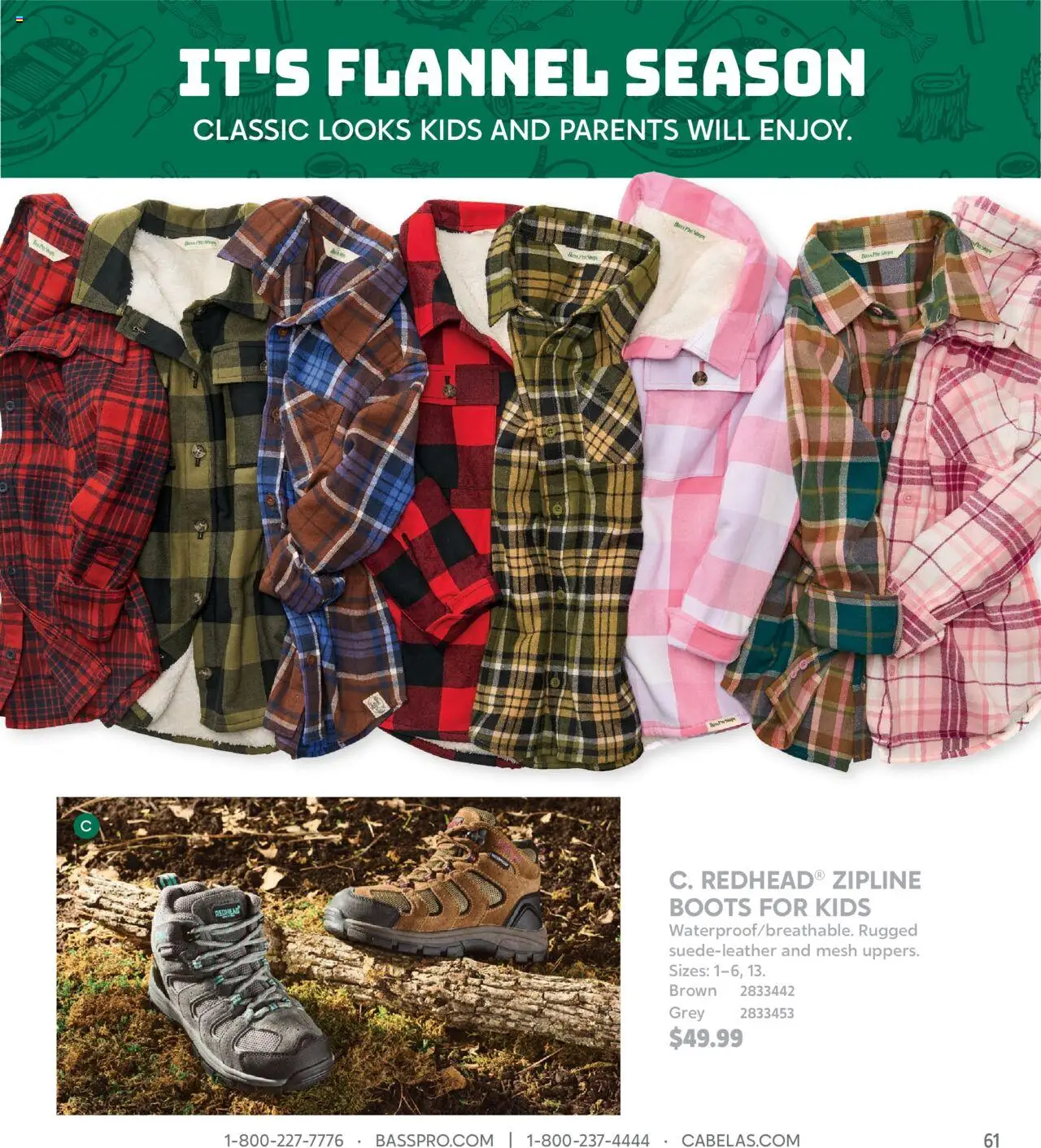 cabelas - Cabela's Fall Clothing 25 - from Wednesday 10/01 2025 - page: 61