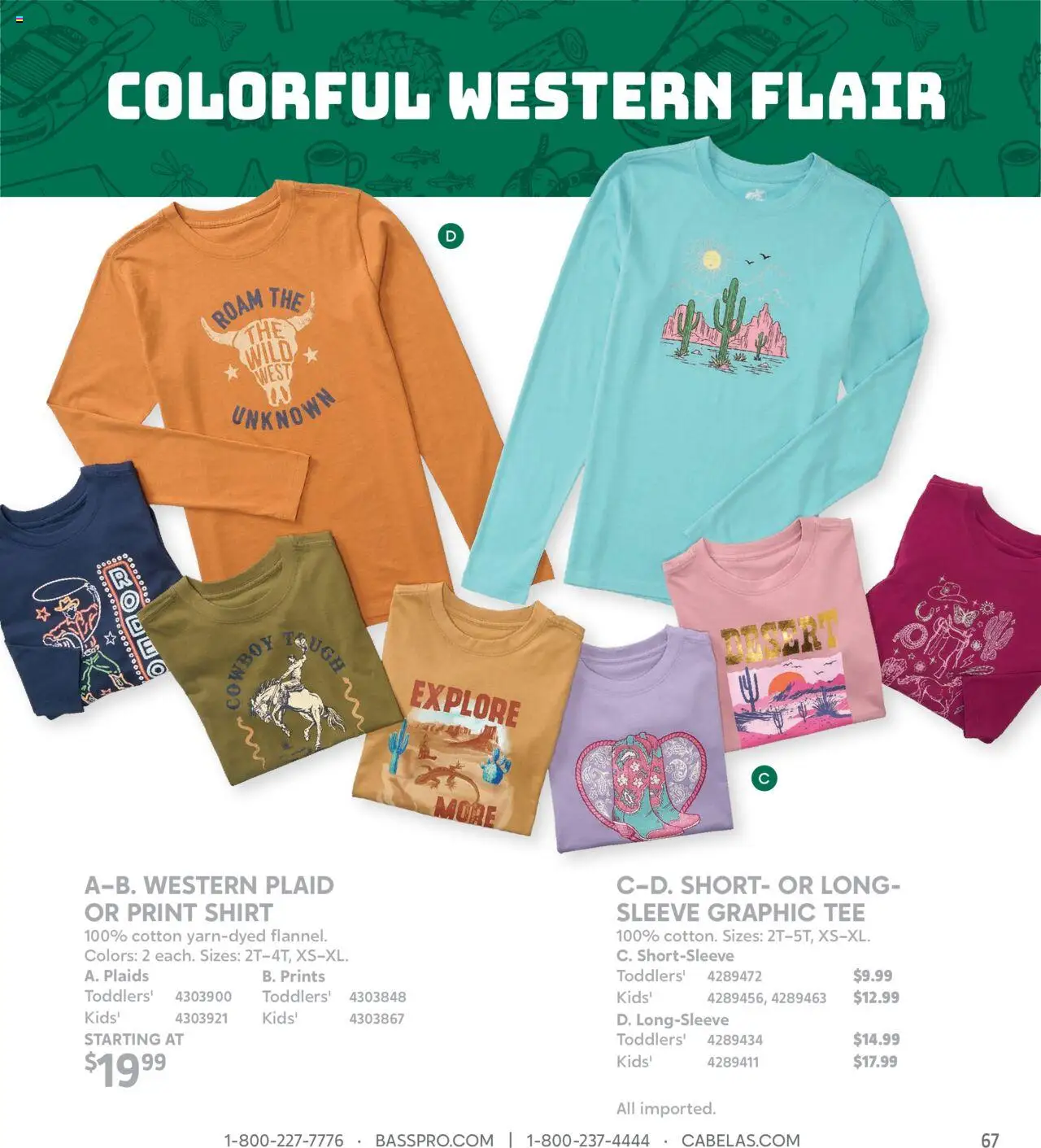 cabelas - Cabela's Fall Clothing 25 - from Wednesday 10/01 2025 - page: 67