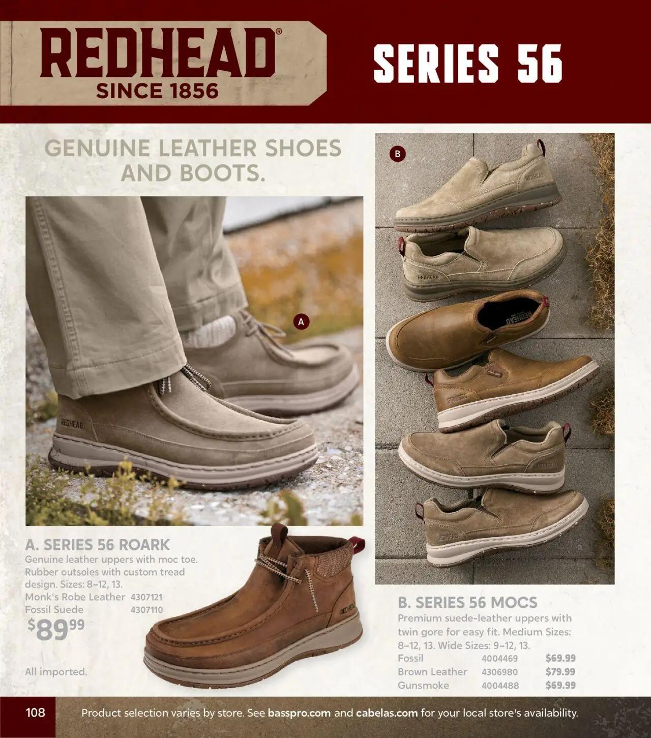 cabelas - Cabela's Fall Clothing 25 - from Wednesday 10/01 2025 - page: 108