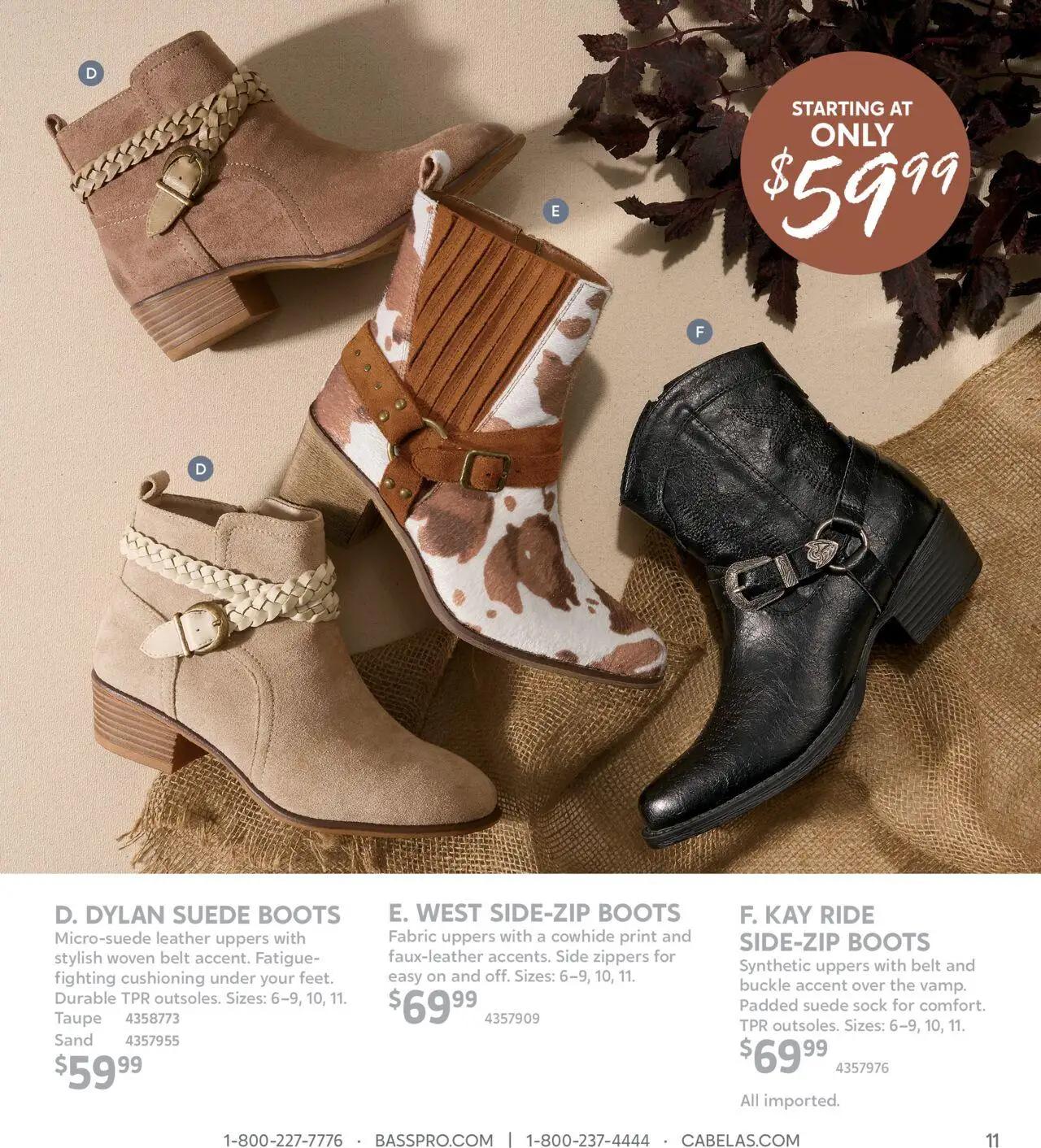 cabelas - Cabela's Fall Clothing 25 - from Wednesday 10/01 2025 - page: 11