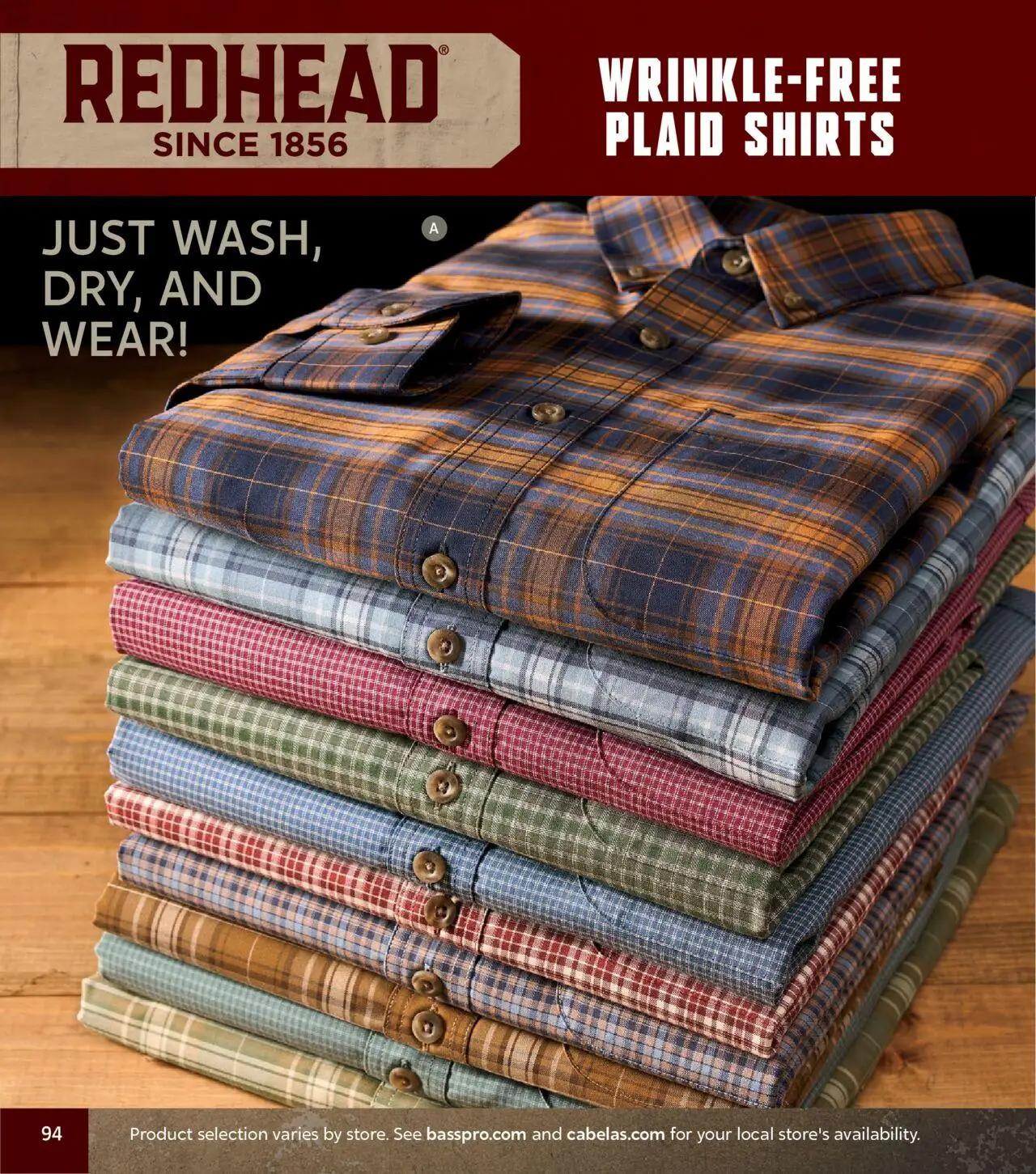 cabelas - Cabela's Fall Clothing 25 - from Wednesday 10/01 2025 - page: 94