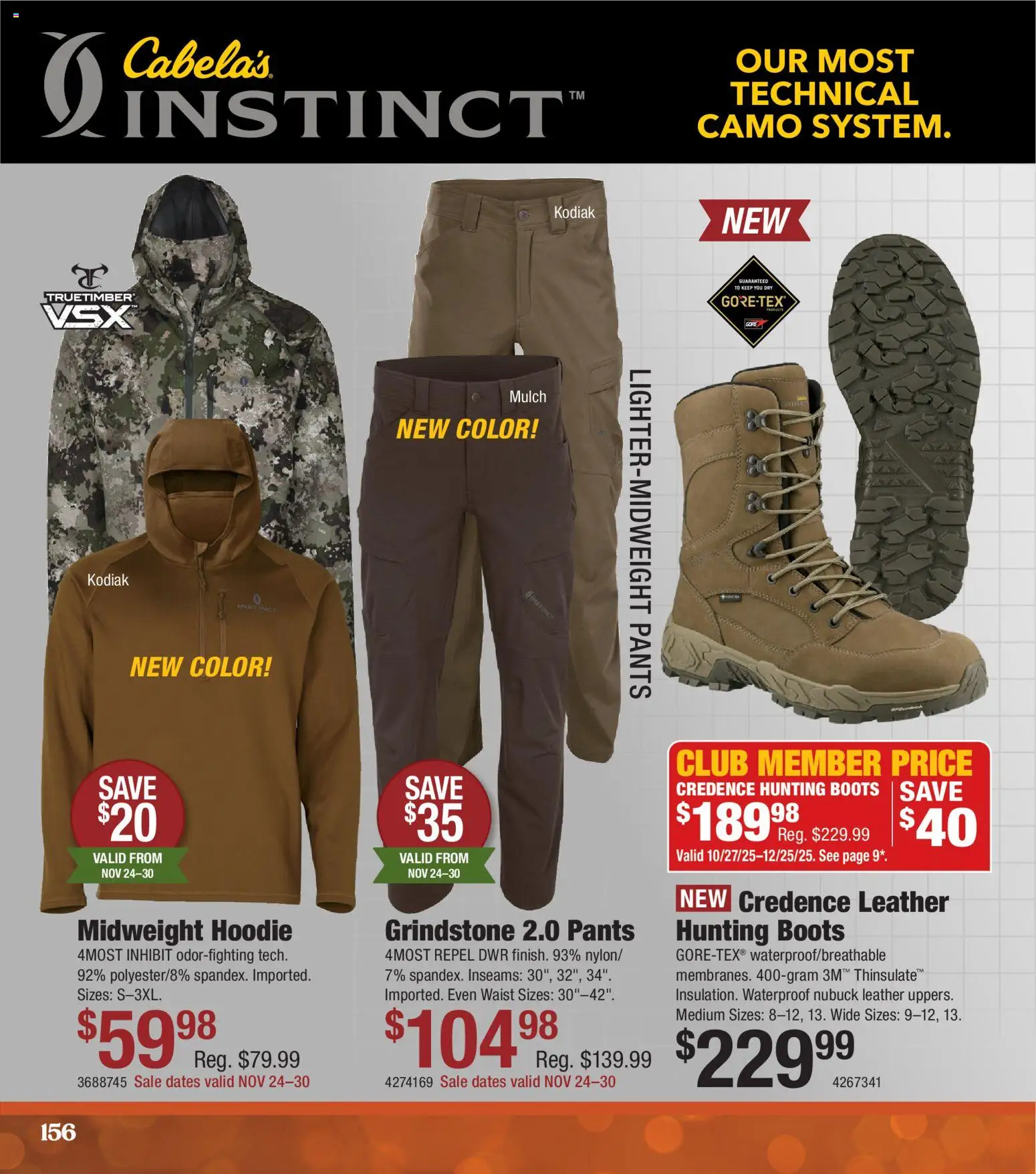 cabelas - Cabela's Kids' Wishbook 25 - from Saturday 11/01 2025 - page: 156