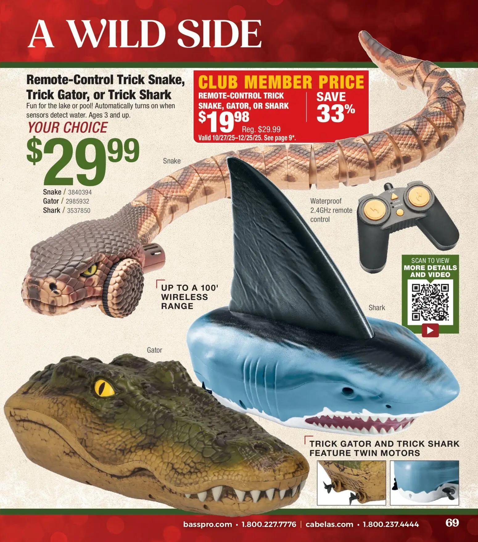 cabelas - Cabela's Kids' Wishbook 25 - from Saturday 11/01 2025 - page: 69