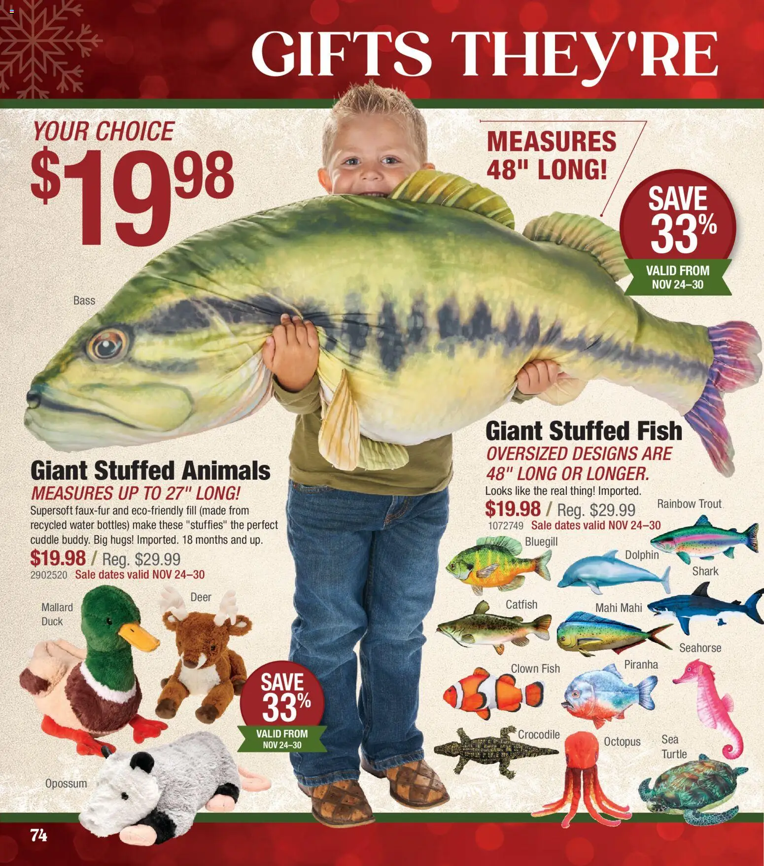 cabelas - Cabela's Kids' Wishbook 25 - from Saturday 11/01 2025 - page: 74