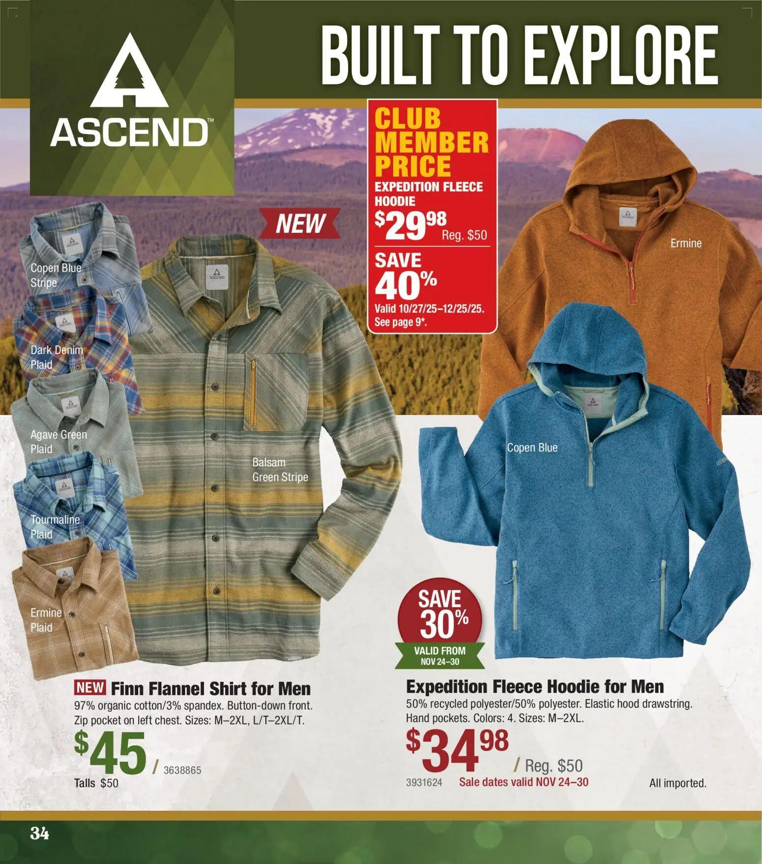 cabelas - Cabela's Christmas Gift Guide 25 - from Saturday 11/01 2025 - page: 34