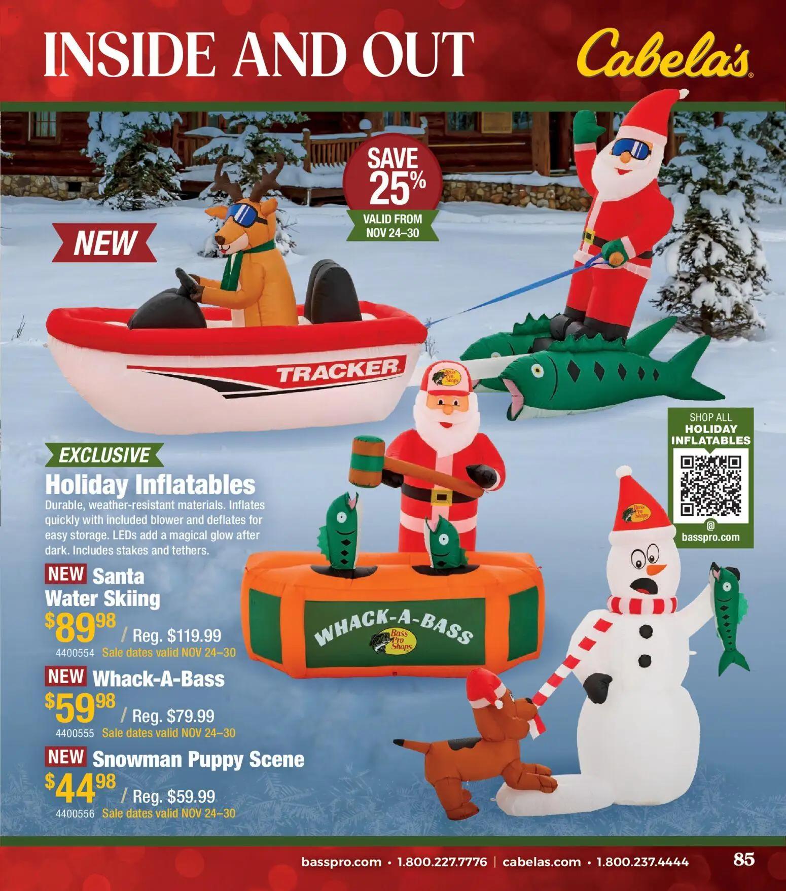 cabelas - Cabela's Christmas Gift Guide 25 - from Saturday 11/01 2025 - page: 85