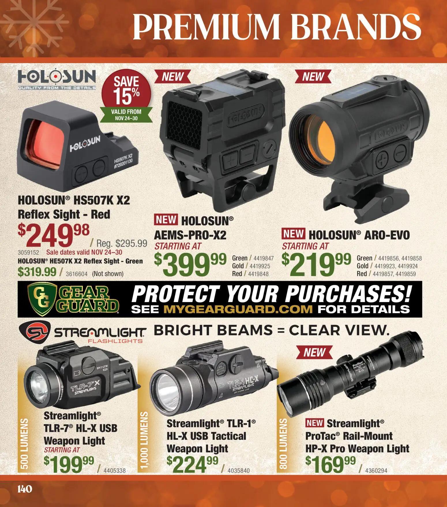 cabelas - Cabela's Christmas Gift Guide 25 - from Saturday 11/01 2025 - page: 140
