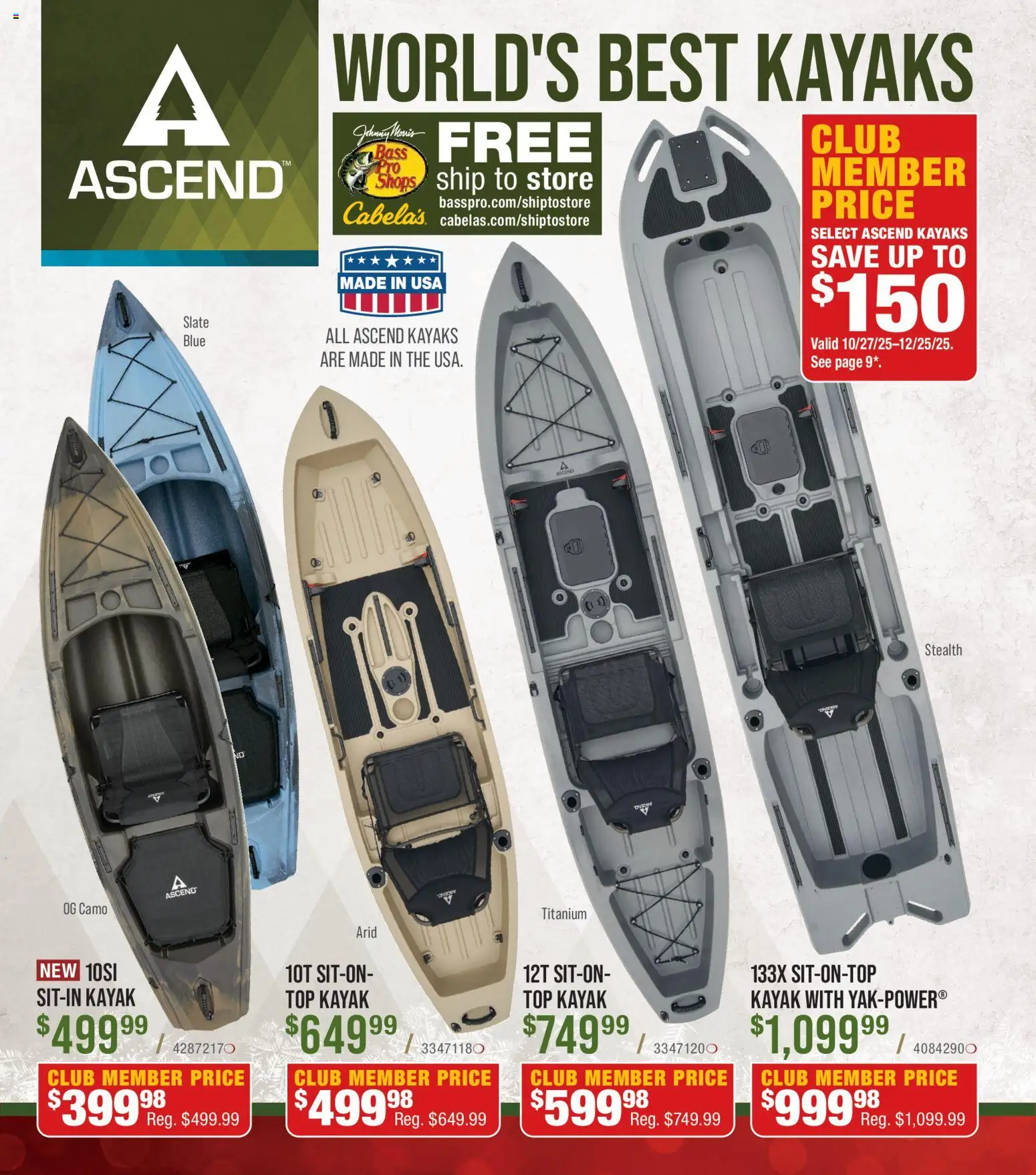 cabelas - Cabela's Christmas Gift Guide 25 - from Saturday 11/01 2025 - page: 102