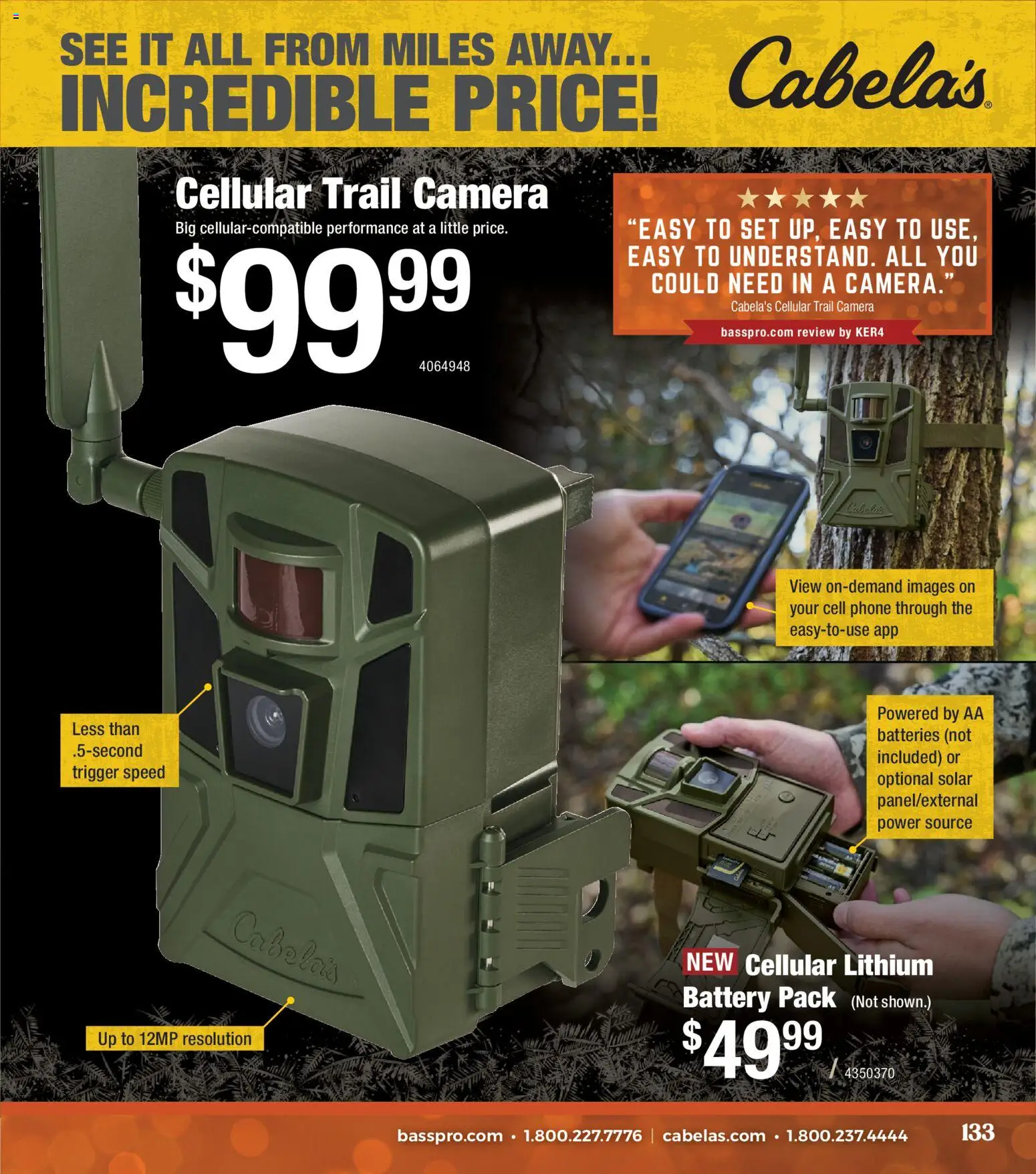 cabelas - Cabela's Christmas Gift Guide 25 - from Saturday 11/01 2025 - page: 133