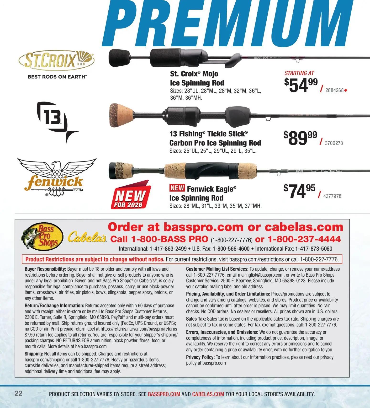 cabelas - Cabela's Ice Fishing 25 - from Saturday 11/01 2025 - page: 22