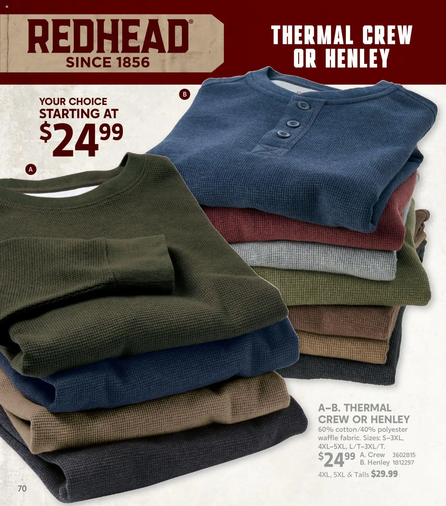 cabelas - Cabela's Winter Clothing 25 - from Thursday 11/20 2025 - page: 70