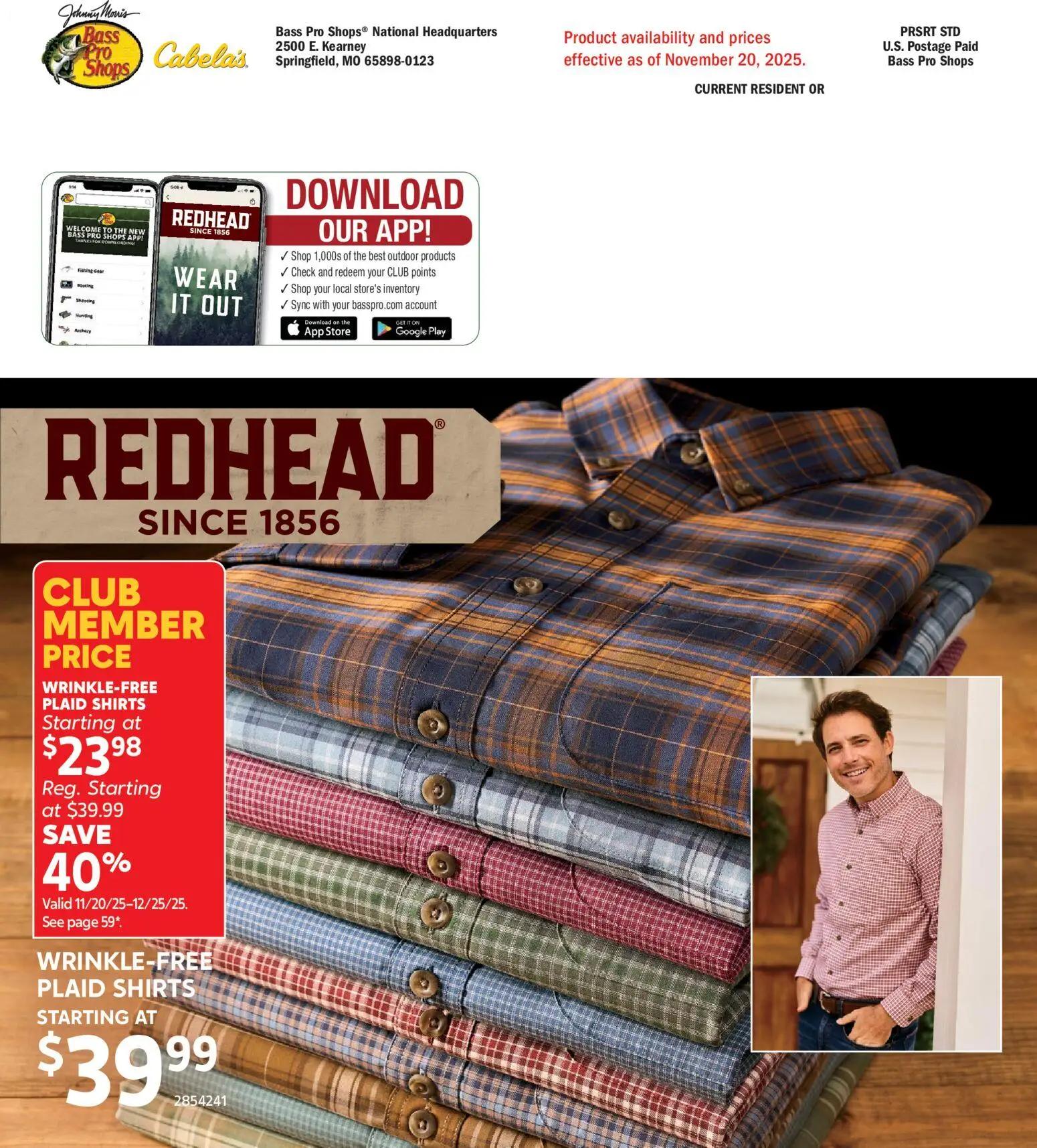 cabelas - Cabela's Winter Clothing 25 - from Thursday 11/20 2025 - page: 100