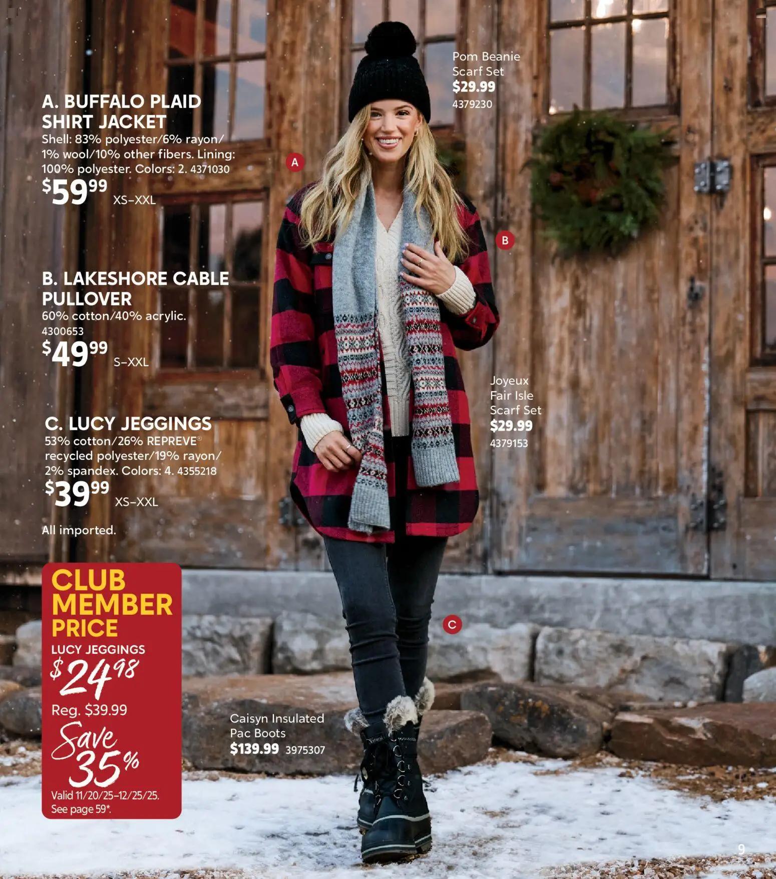 cabelas - Cabela's Winter Clothing 25 - from Thursday 11/20 2025 - page: 9