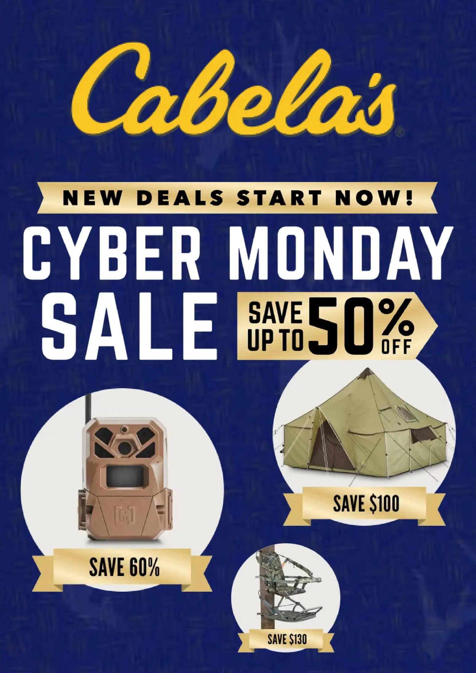 cabelas - Cabela's Cyber Monday - from Monday 12/01 2025
