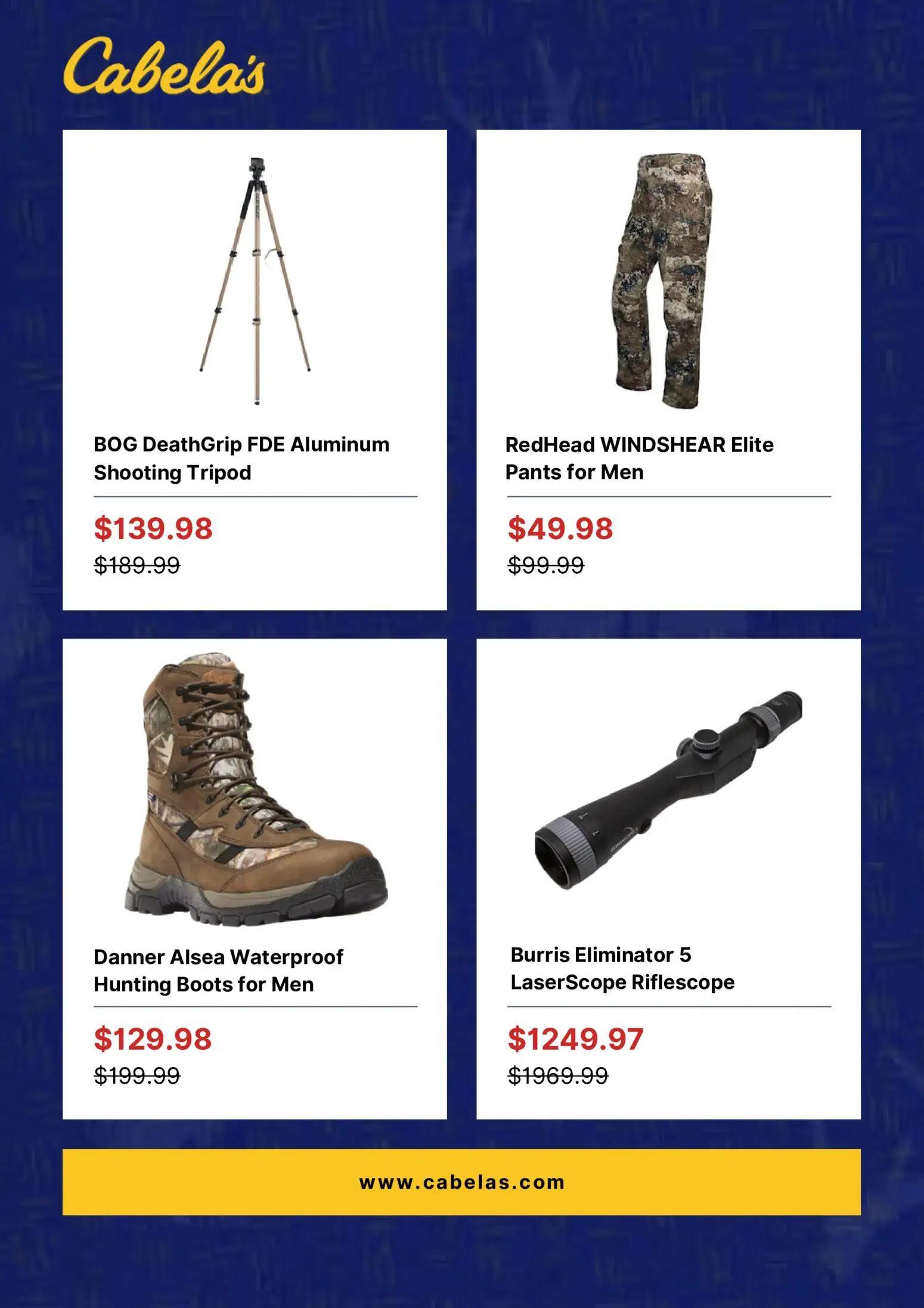 cabelas - Cabela's Cyber Monday - from Monday 12/01 2025 - page: 5