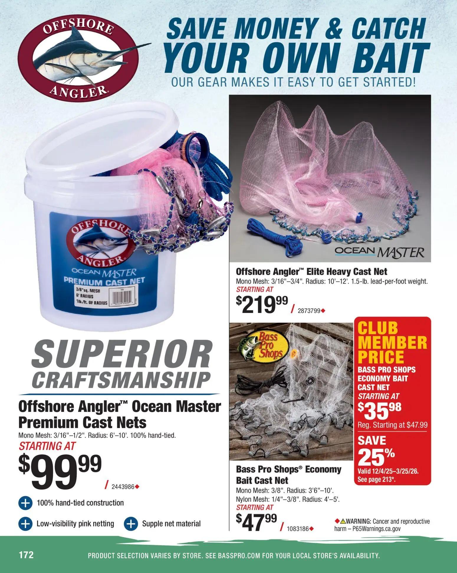 cabelas - Cabela's Saltwater Specialist 26 - from Monday 12/15 2025 - page: 172