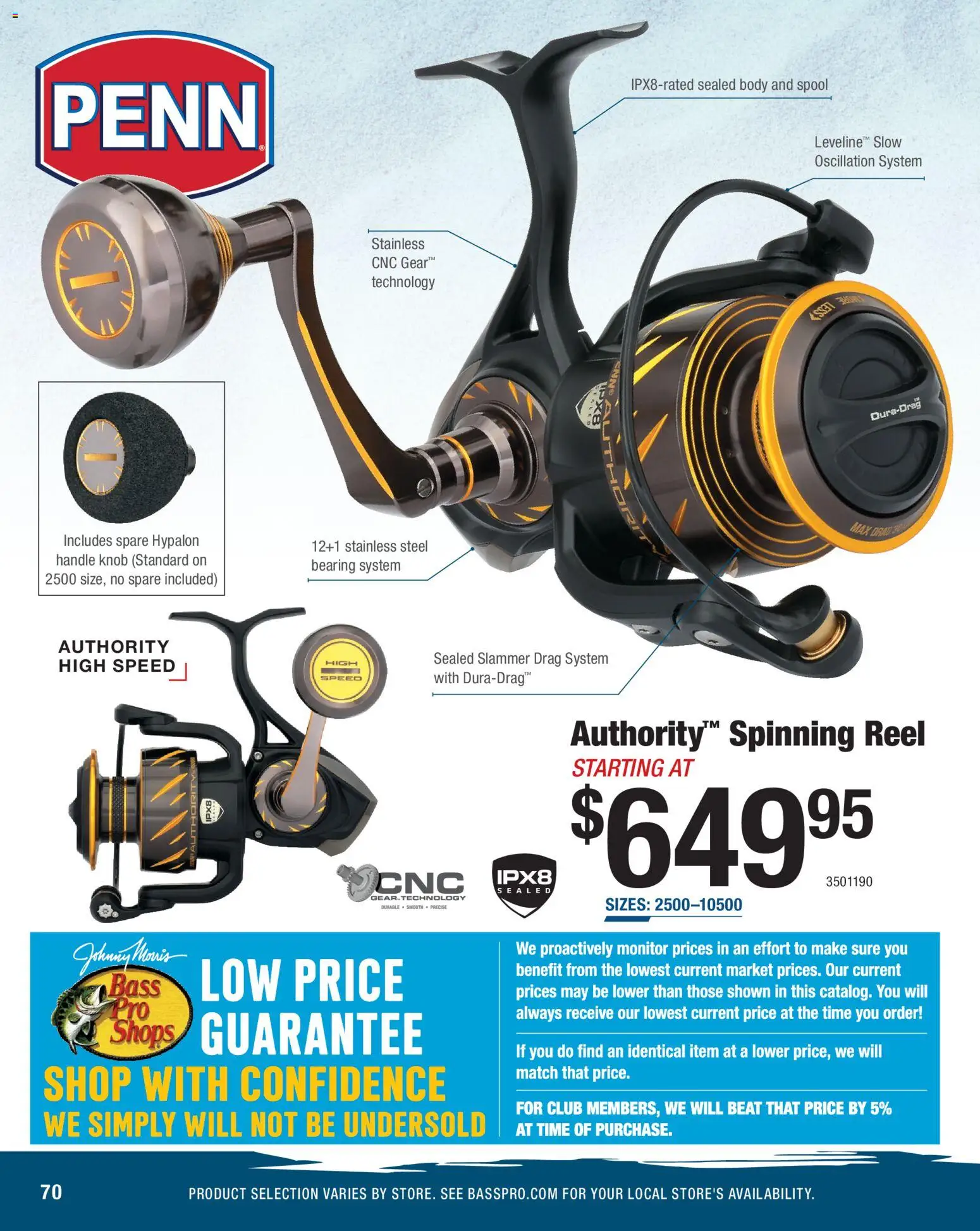 cabelas - Cabela's Saltwater Specialist 26 - from Monday 12/15 2025 - page: 70