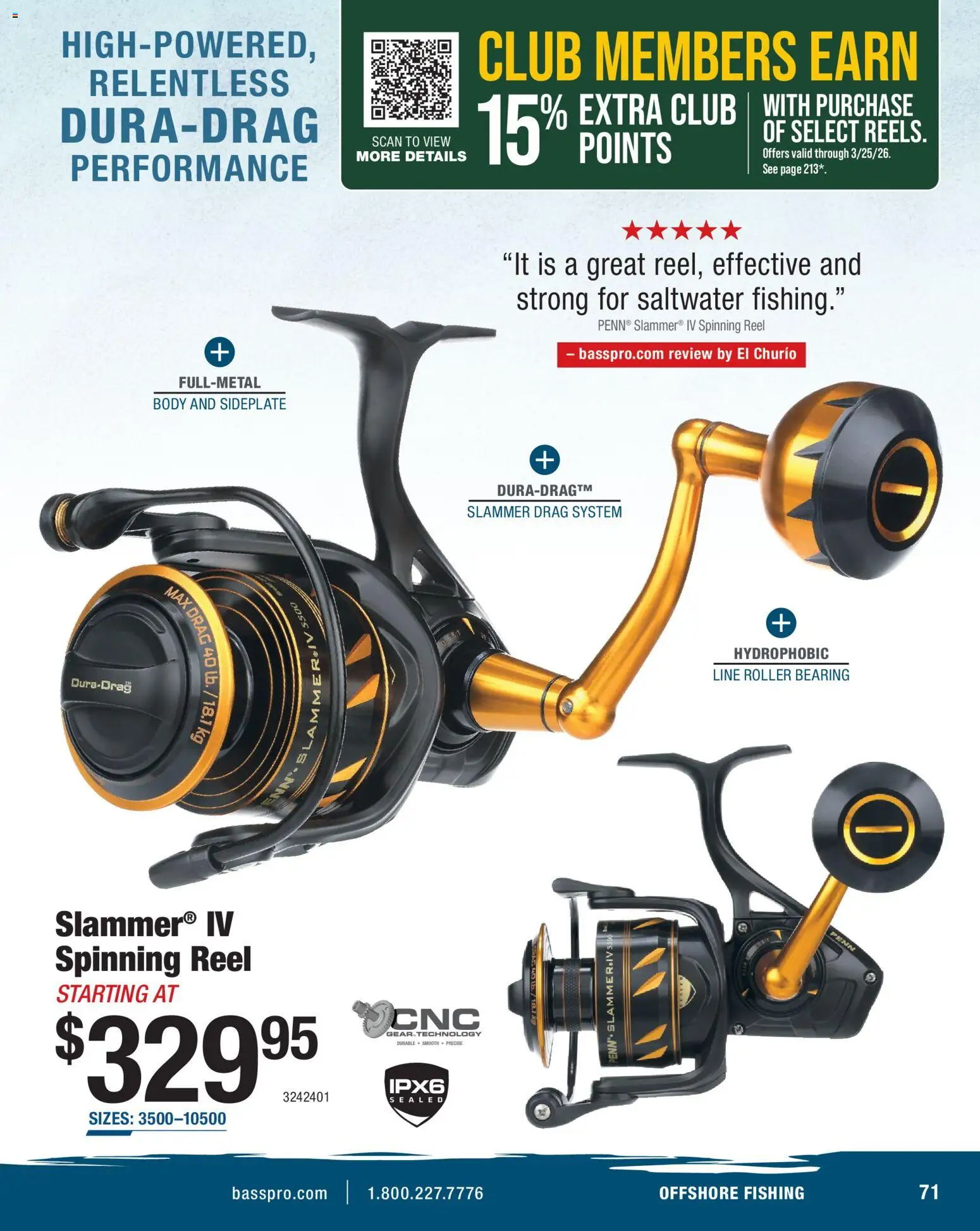 cabelas - Cabela's Saltwater Specialist 26 - from Monday 12/15 2025 - page: 71