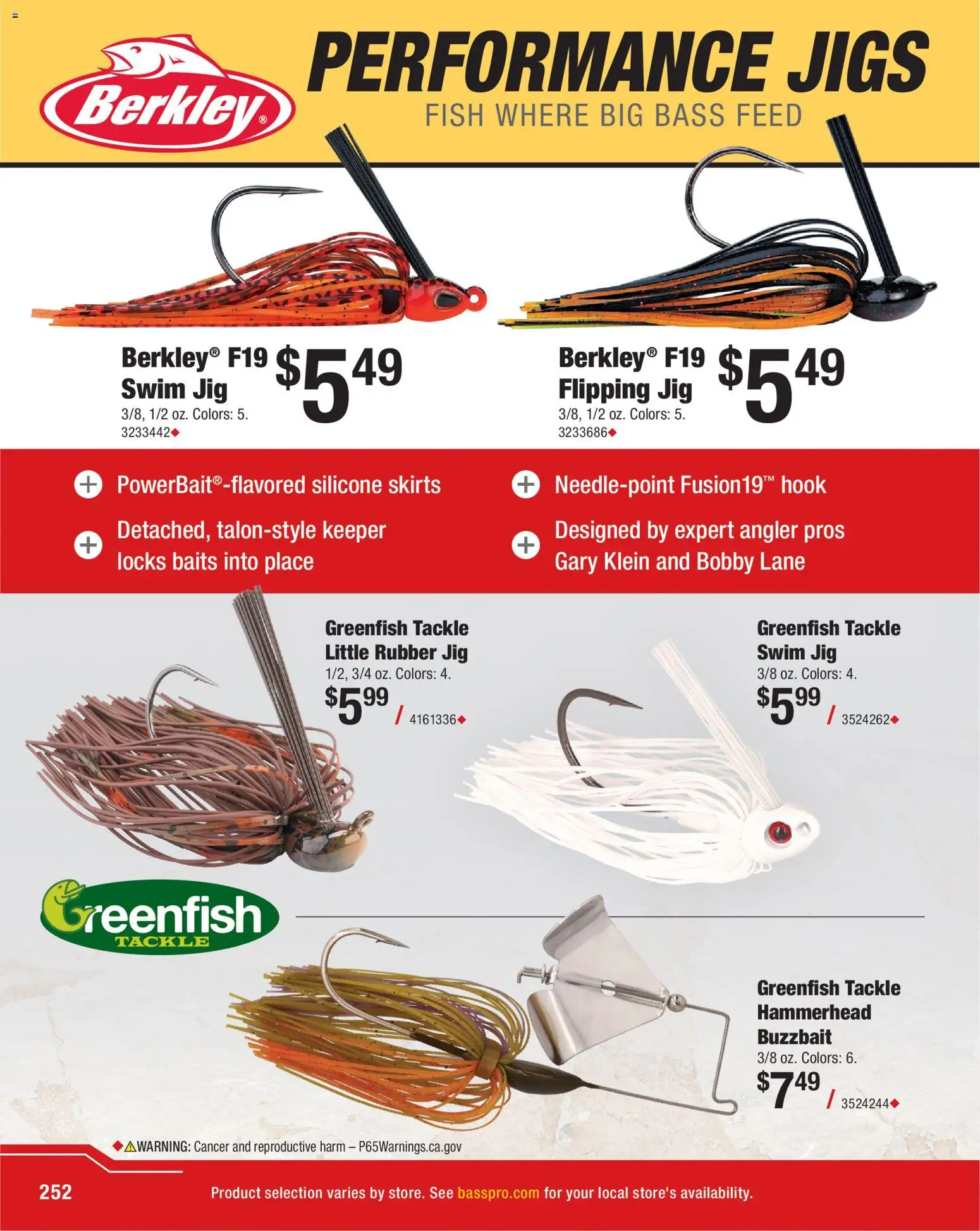 cabelas - Cabela's Spring Fishing Master 26 - from Thursday 01/22 2026 - page: 252